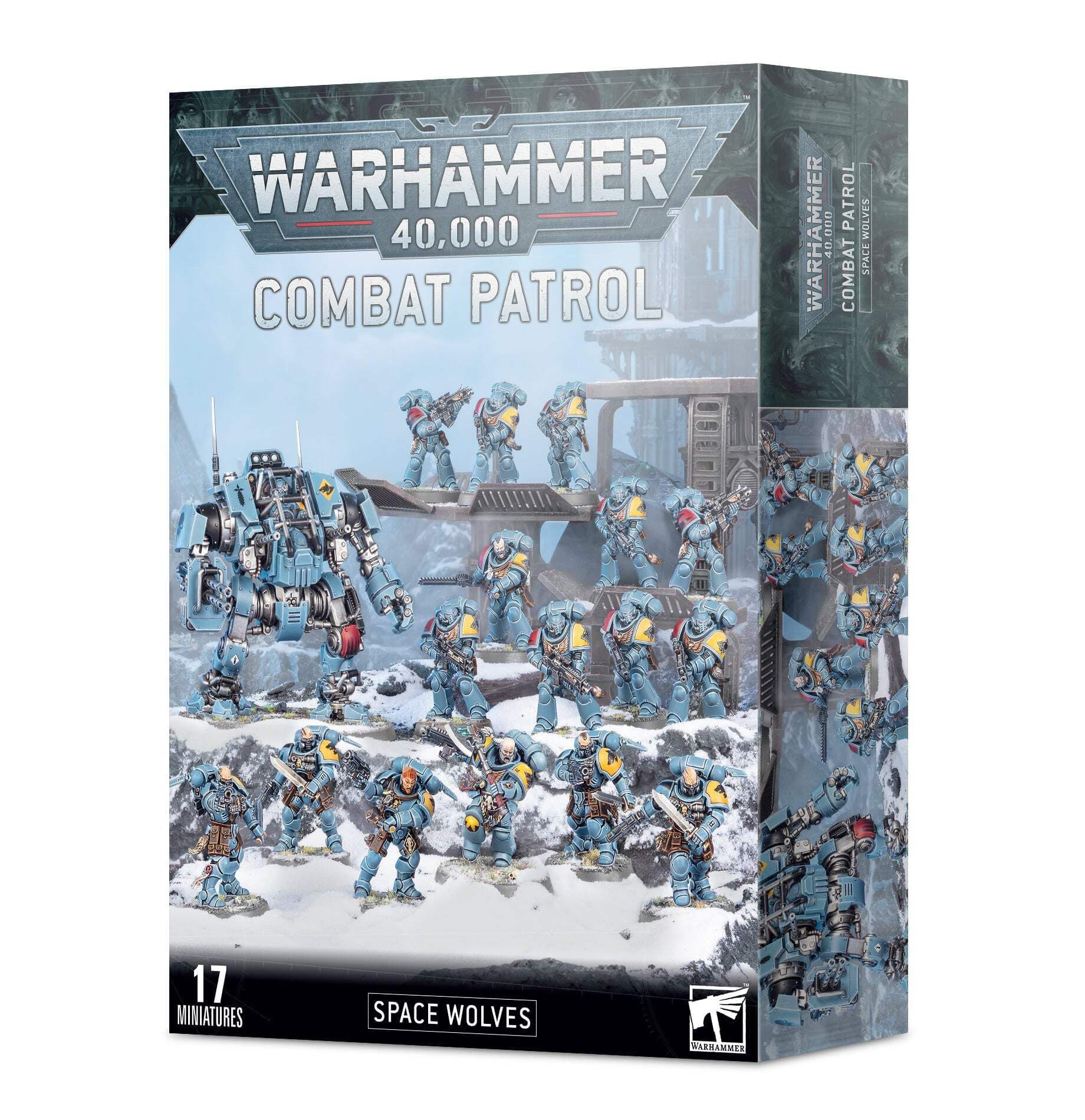 Games Workshop - Warhammer 40,000 - Combat Patrol: Space Wolves, Black
