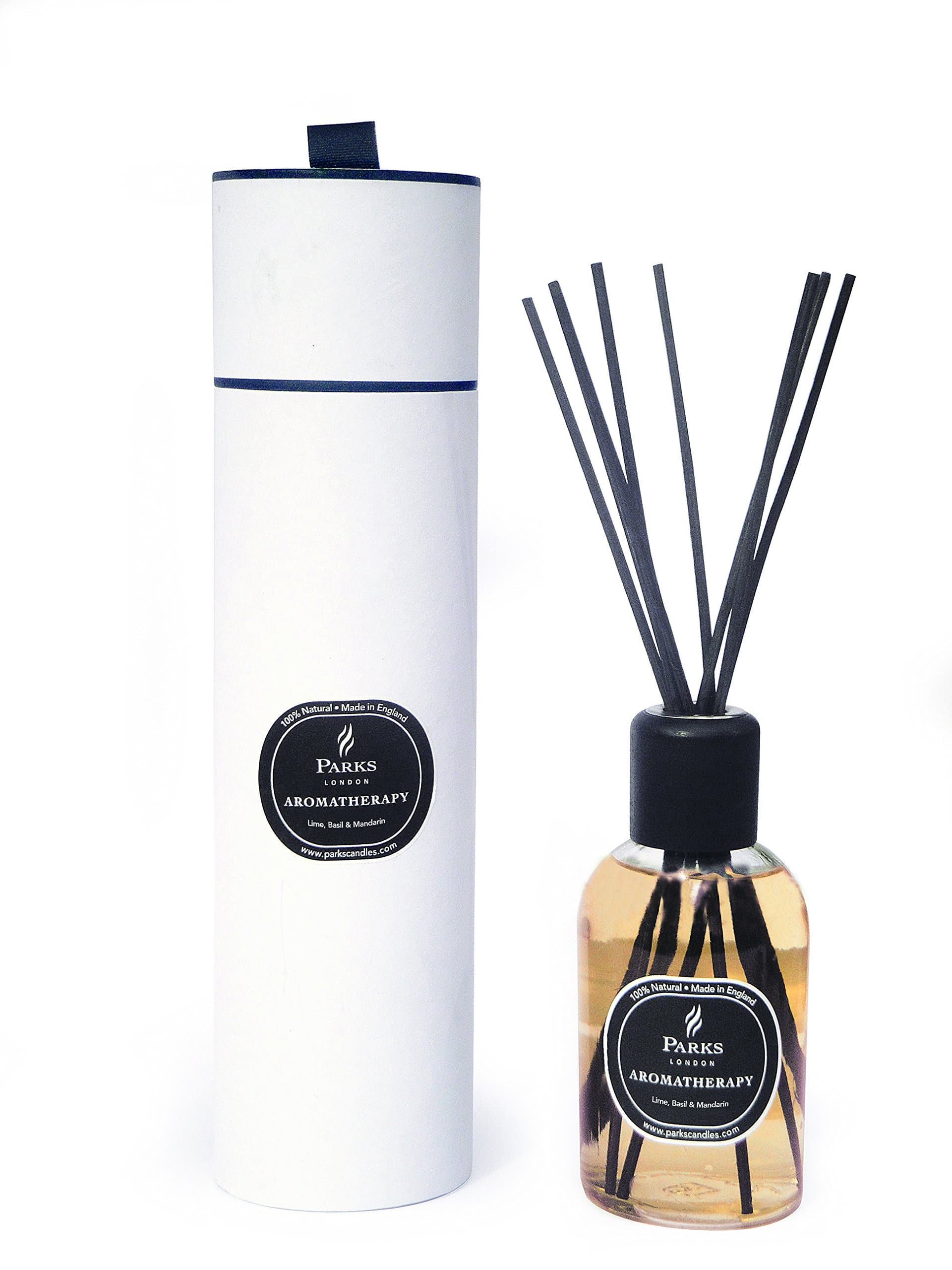 Parks London Aromatherapy Diffuser 250 ml-Lime Basil Mandarin, Green