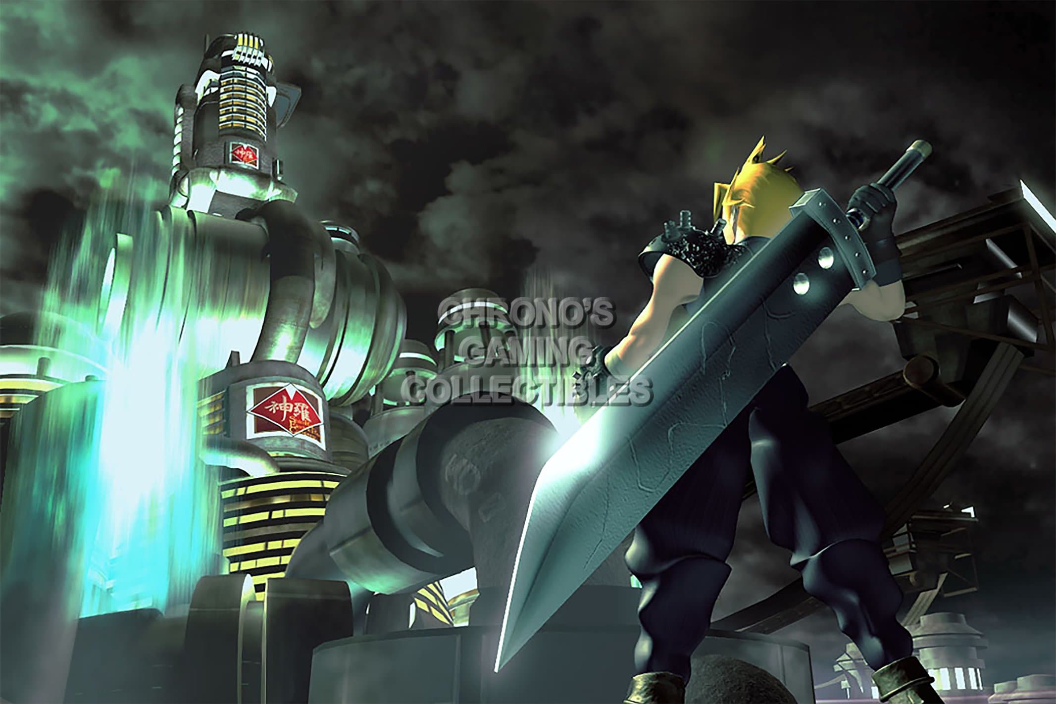 Final Fantasy VII CGC Huge Poster Cloud vs Sephiroth Playstation PS1 PSP - FVII010 (24" X 36")