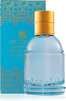 Spa Ceylon Royal Lotus Eau de Perfume | Luxury Perfume Spray for Women | Floral and Fruitty Feminine Fragrance | Pink Lotus, Citrus, Peach Scented | Vegan | 50ml
