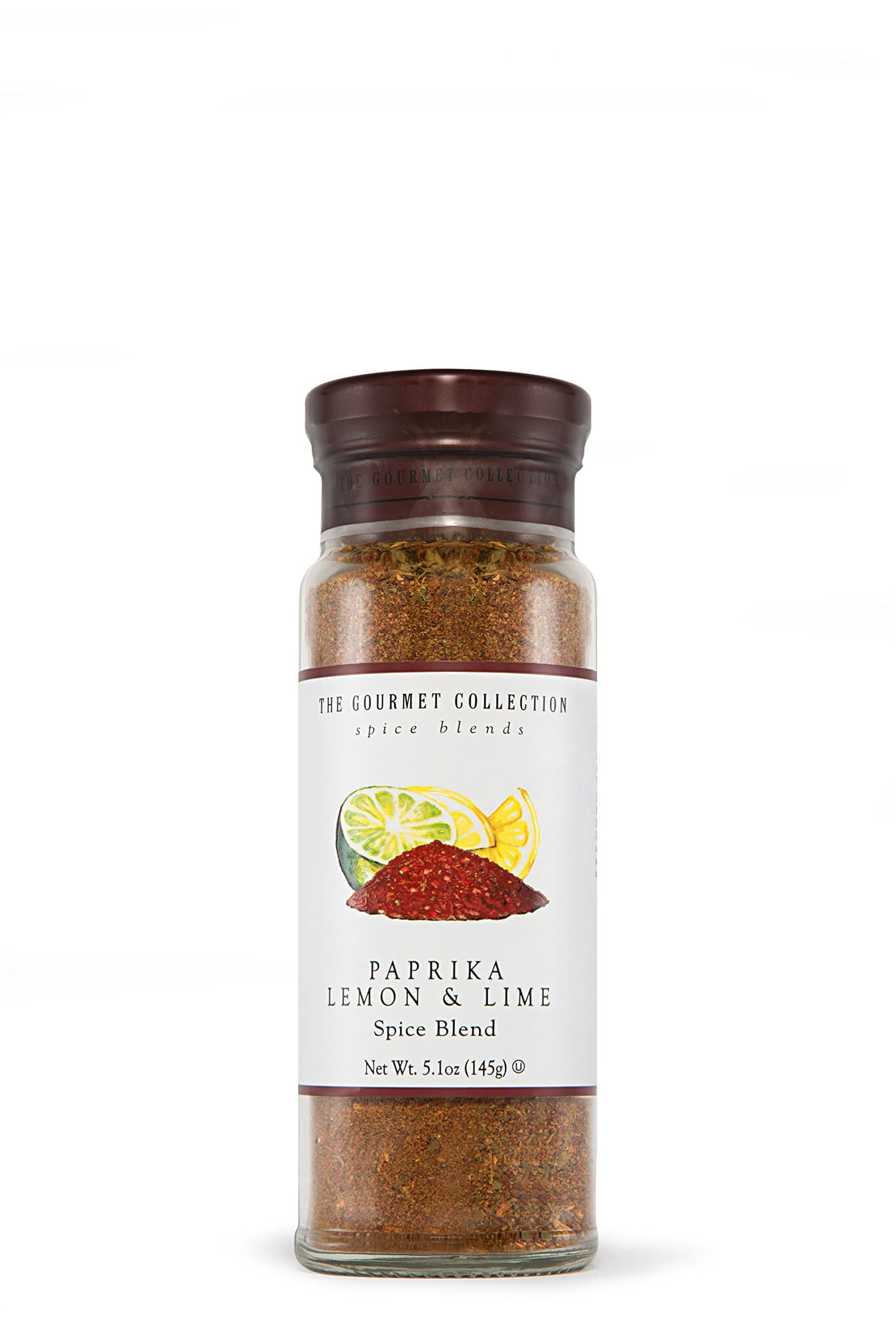 The Gourmet Collection Seasoning Blend, Paprika Lemon & Lime Spice, Cooking Seasoning for Chicken, Fish, Eggs, Mexican & Spanish Dishes. 156 Servings.