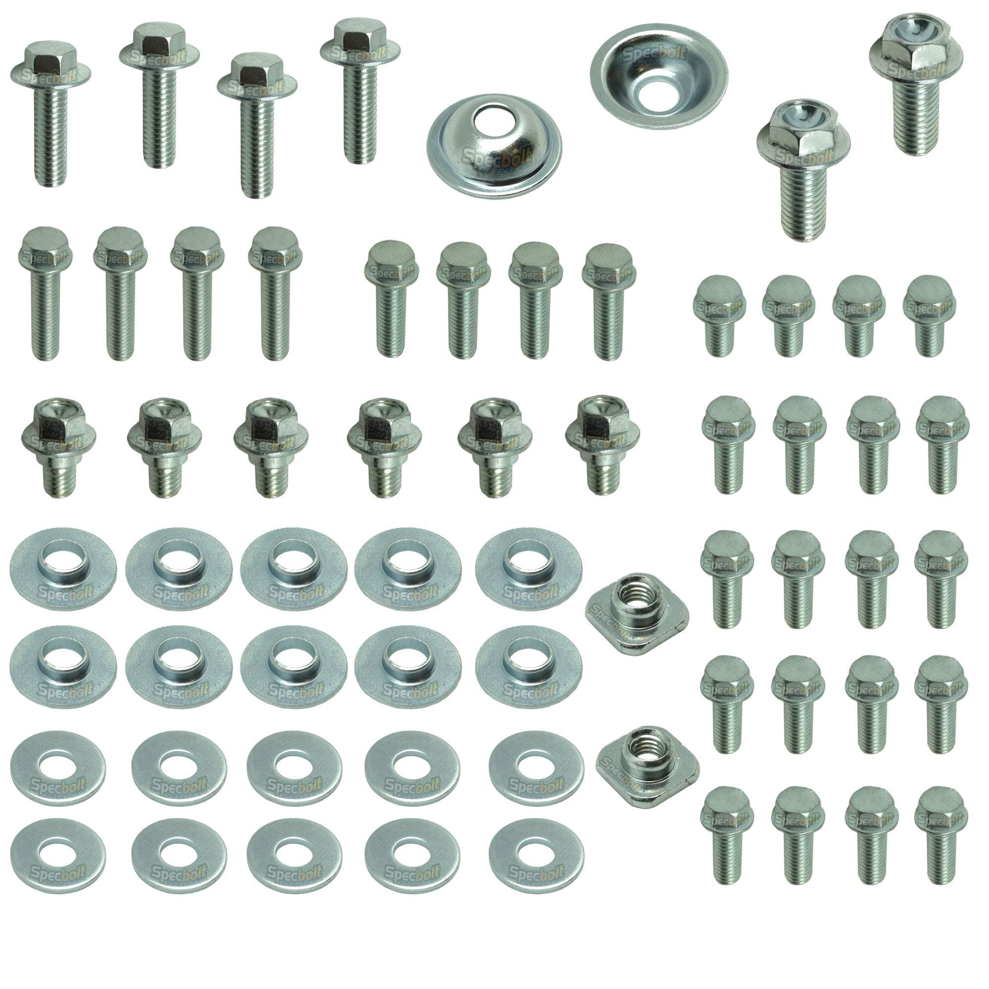 64pc Specbolt Suzuki RM RMZ Body Bolt KIT for Plastics fenders seat Fork Guards Radiator shrouds fits RM60 RM65 RM80 RM85 RM100 RM125 RM250 & RMZ250 & RMZ450