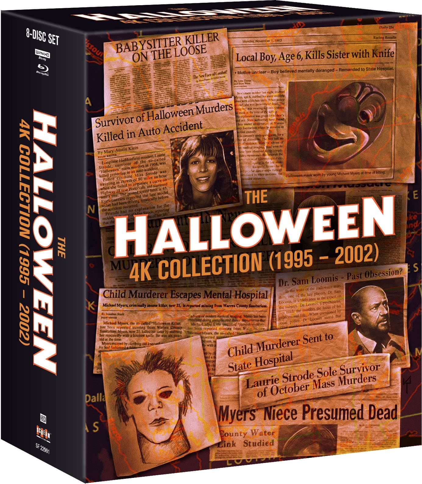 The Halloween 4K Collection: 1995 - 2002 [4K UHD + Blu-ray]