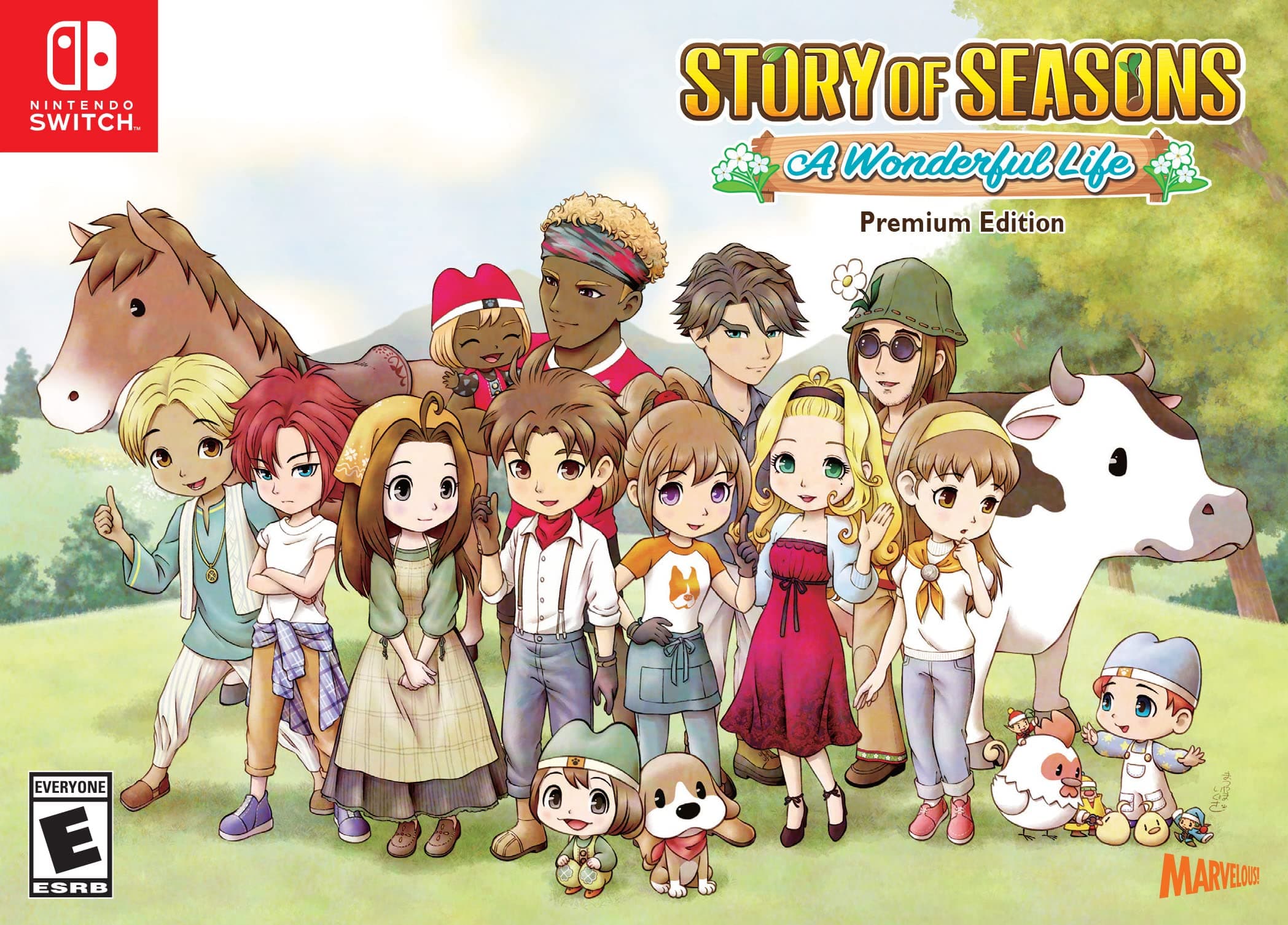 XSEED Games STORY OF SEASONS: A Wonderful Life - Premium Edition - Nintendo Switch