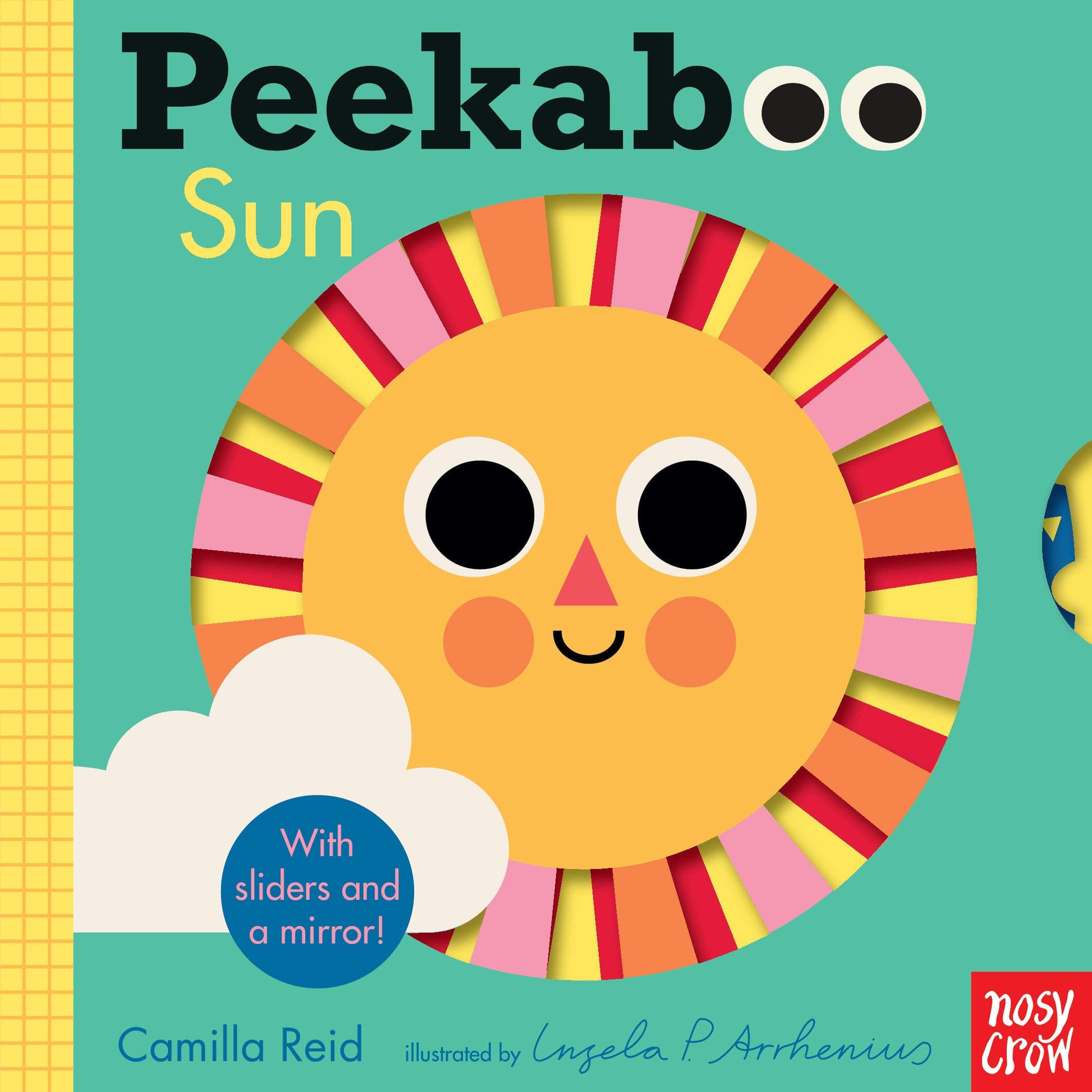 Peekaboo: Sun: (An Interactive Board Book for Babies & Toddlers with Mirror & Sliders to Push, Pull, or Turn. Cute Artwork Includes the Sun, Fish, Boats, Ice Cream, & More.)