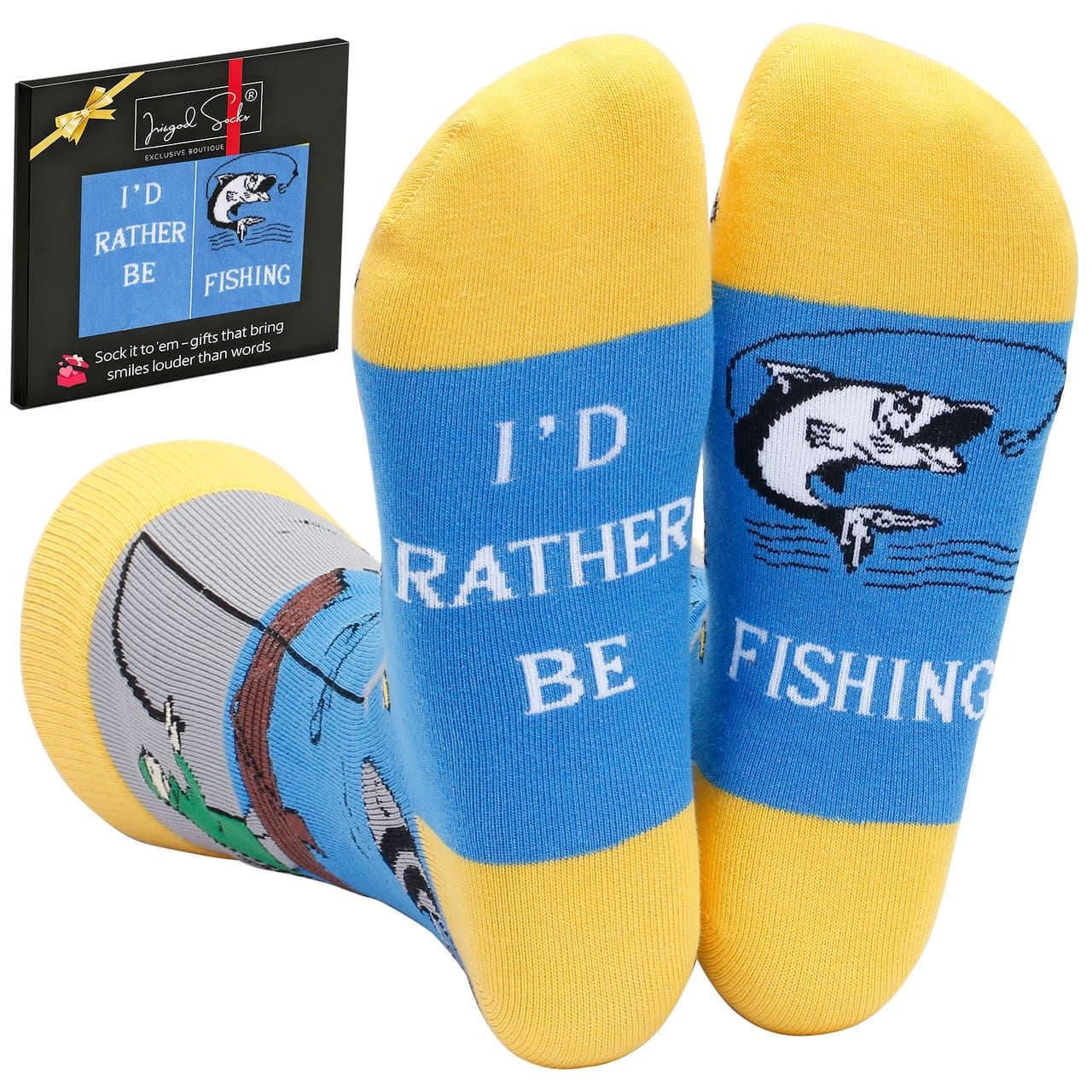 I'd Rather Be Funny Dress Socks for Men and Women Humor Joke Gifts