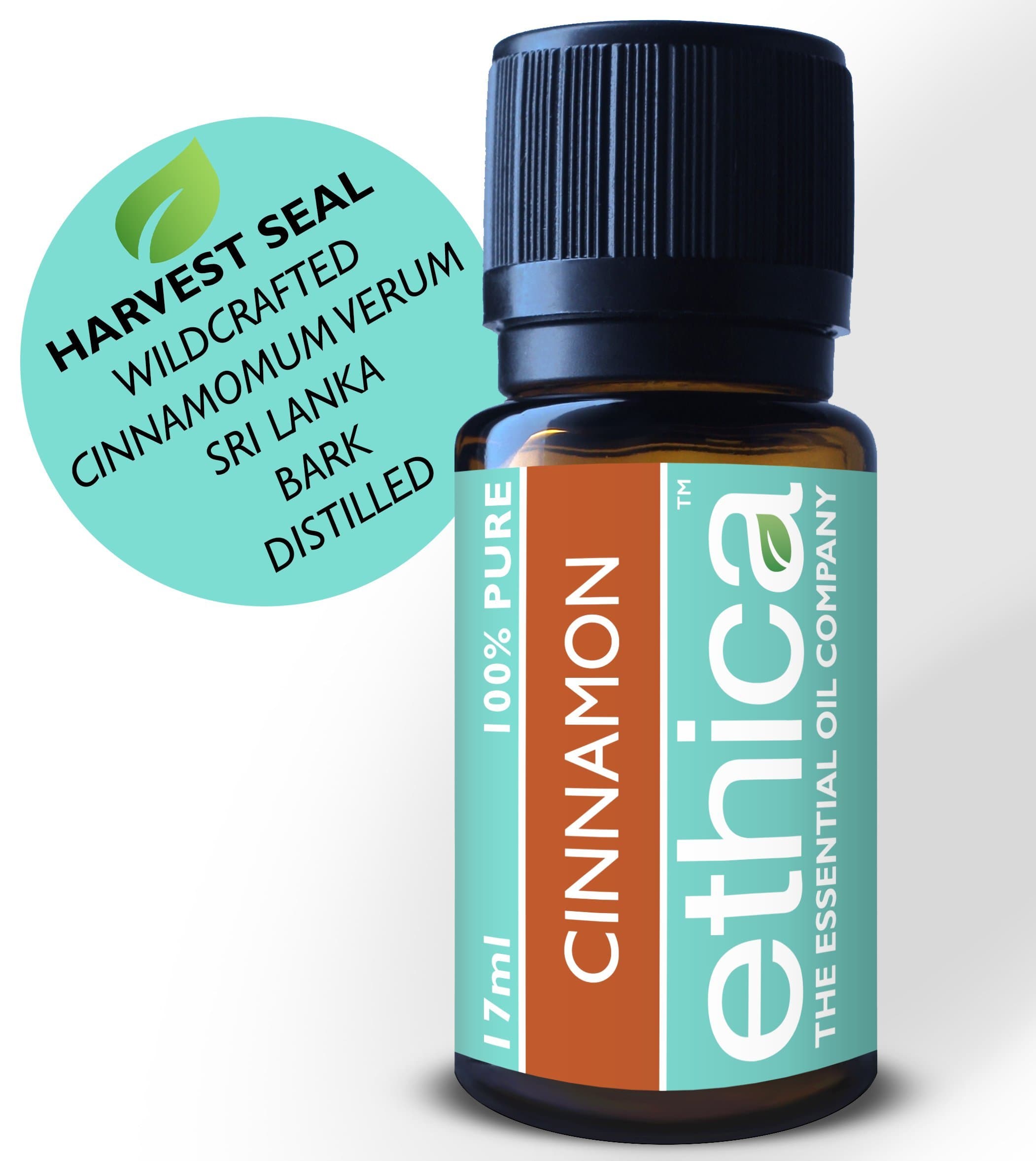 Cinnamon Bark Essential Oil | 17ML, Wildcrafted, Sri Lanka, Single-Origin, 100% Authentic Cinnamomum Verum