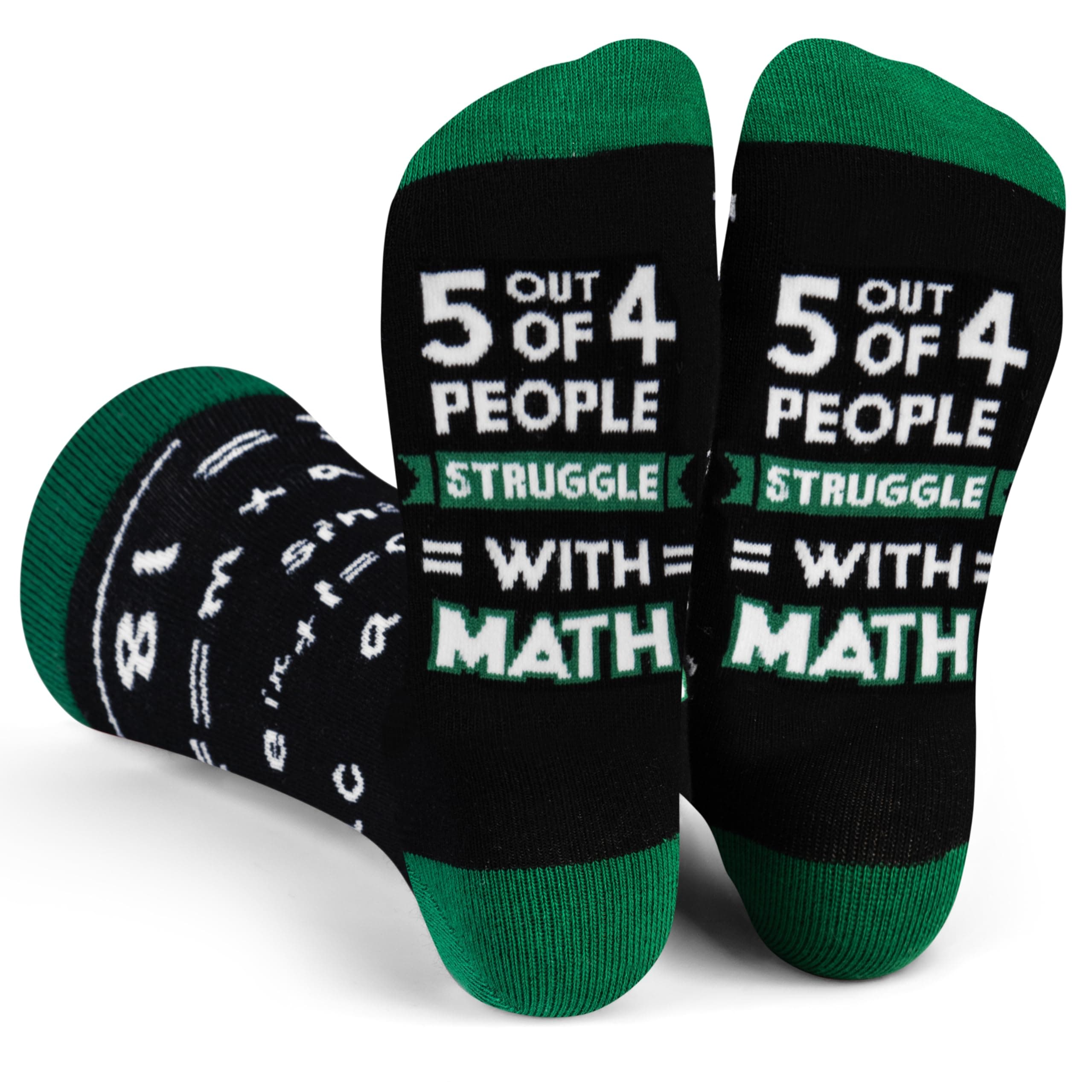 Lavley unisex-adult Lavley Nerd Socks Crew Socks