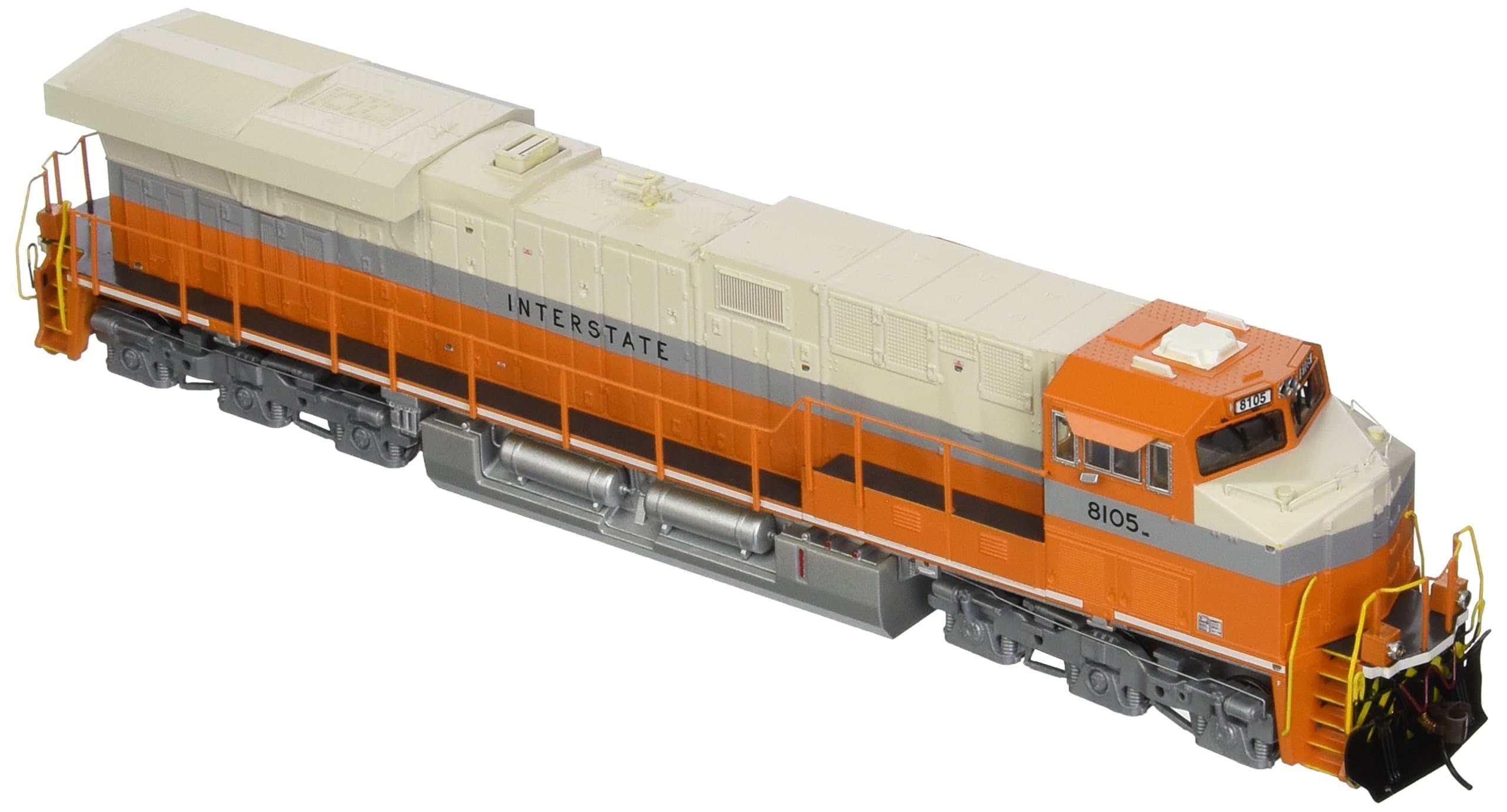 Bachmann GE ES44AC DCC Sound Value Equipped Diesel Locomotive - INTERSTATE #8105 (with operating ditch lights) - HO Scale