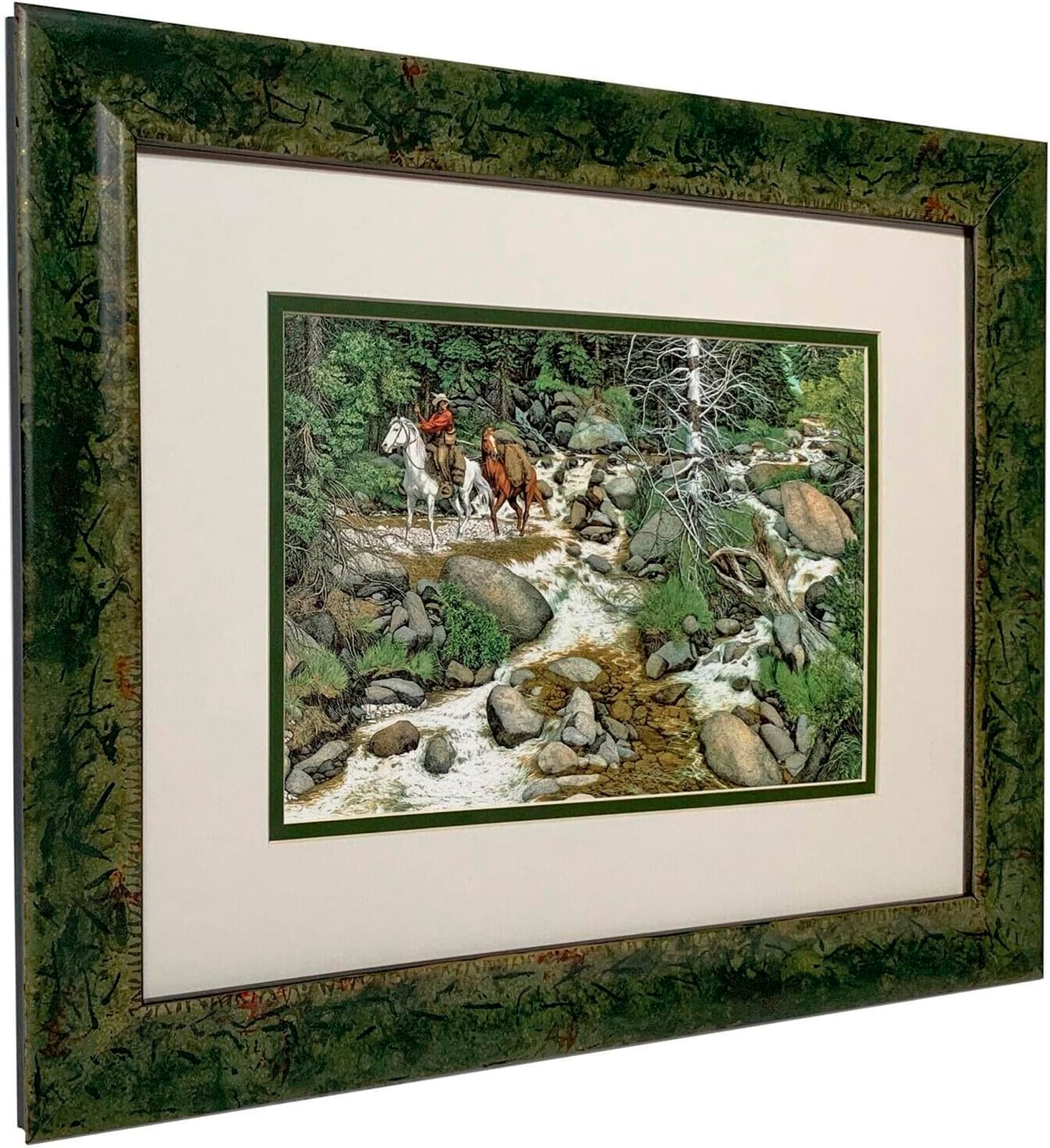 Bev Doolittle The Forest has eyes Matted & Framed Open edition art print
