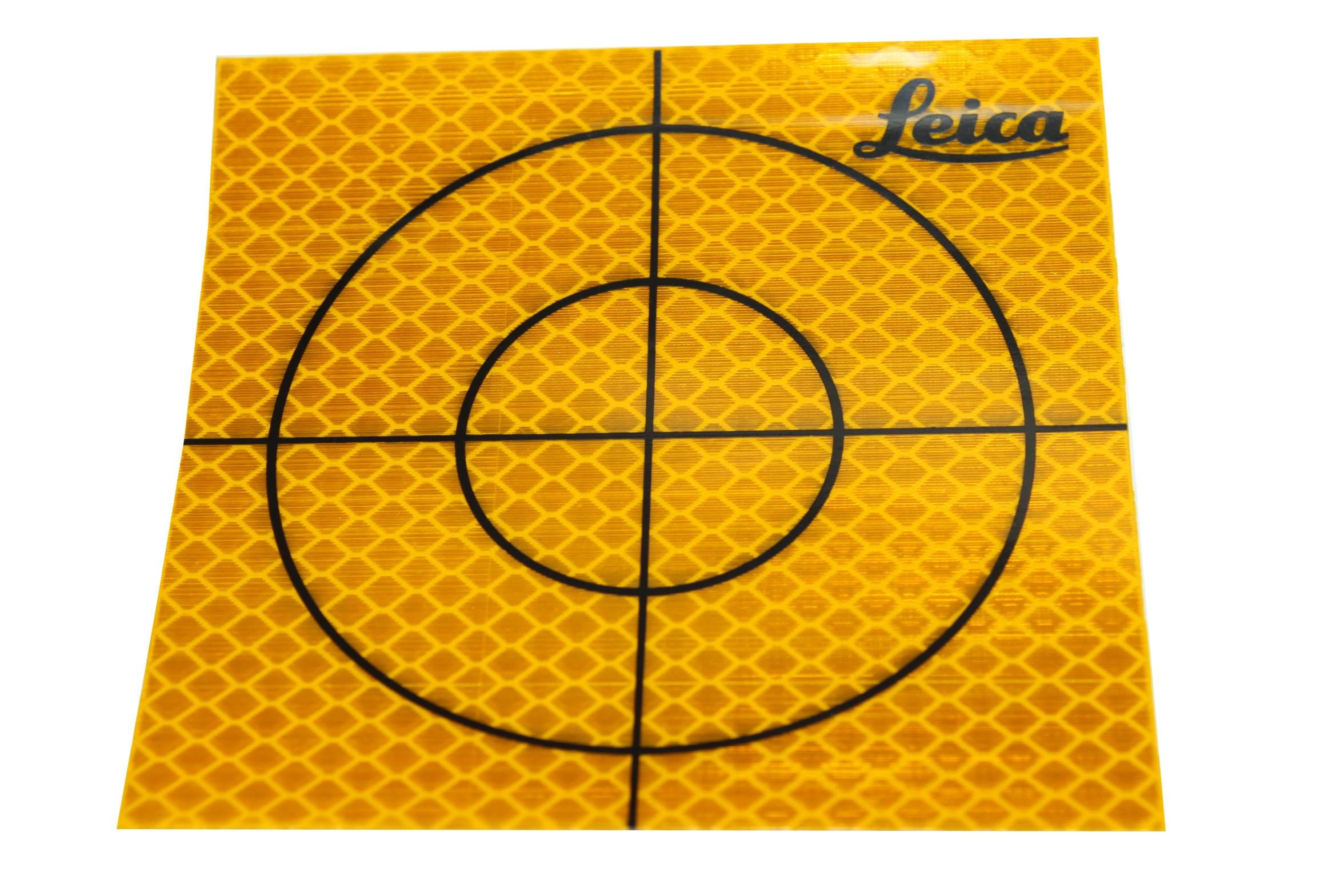 Reflective Tape Survey Targets (20pcs 60X60mm, Yellow)