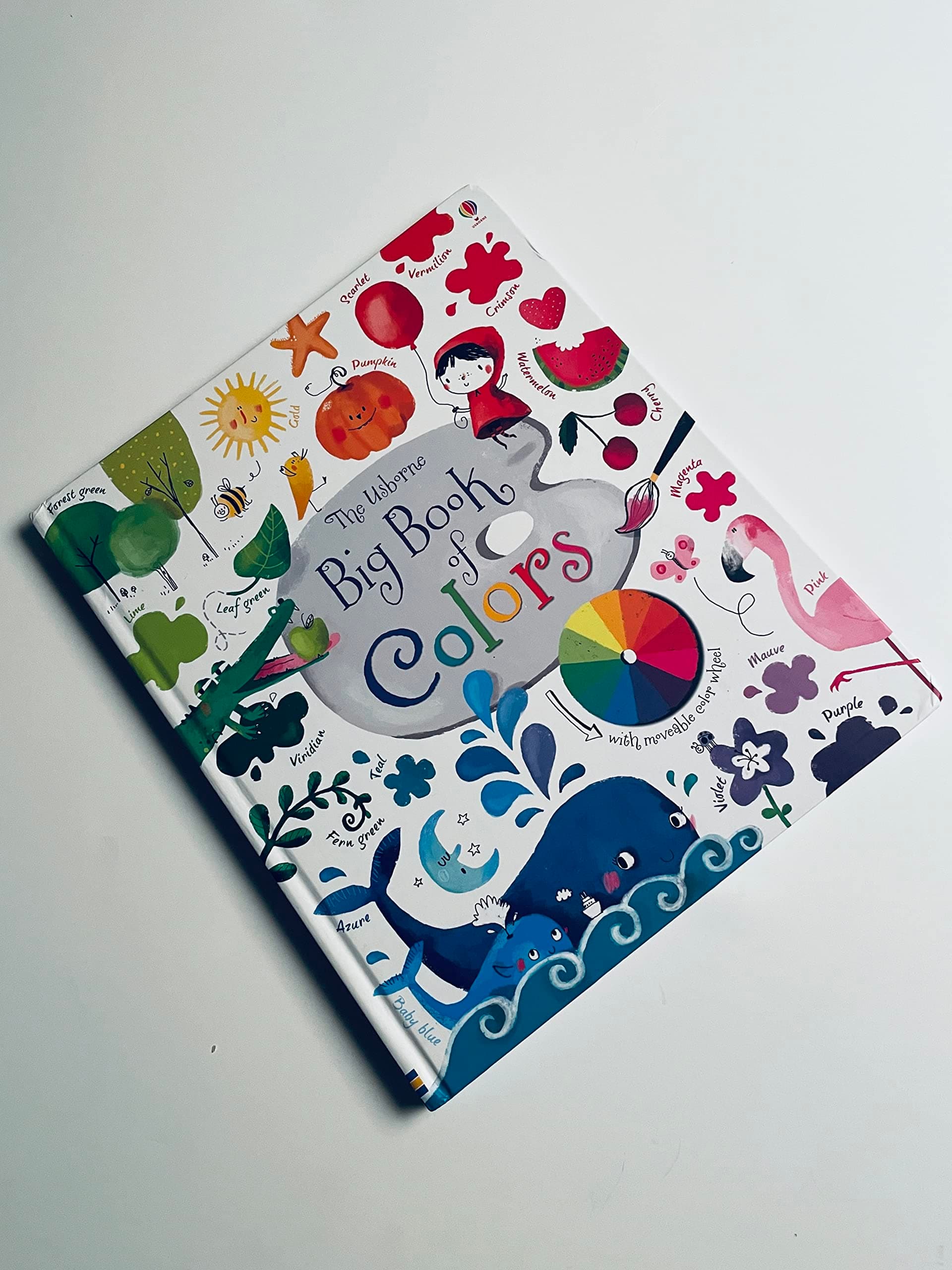 Usborne Books Big Book of Colors Board book – January 1, 2015