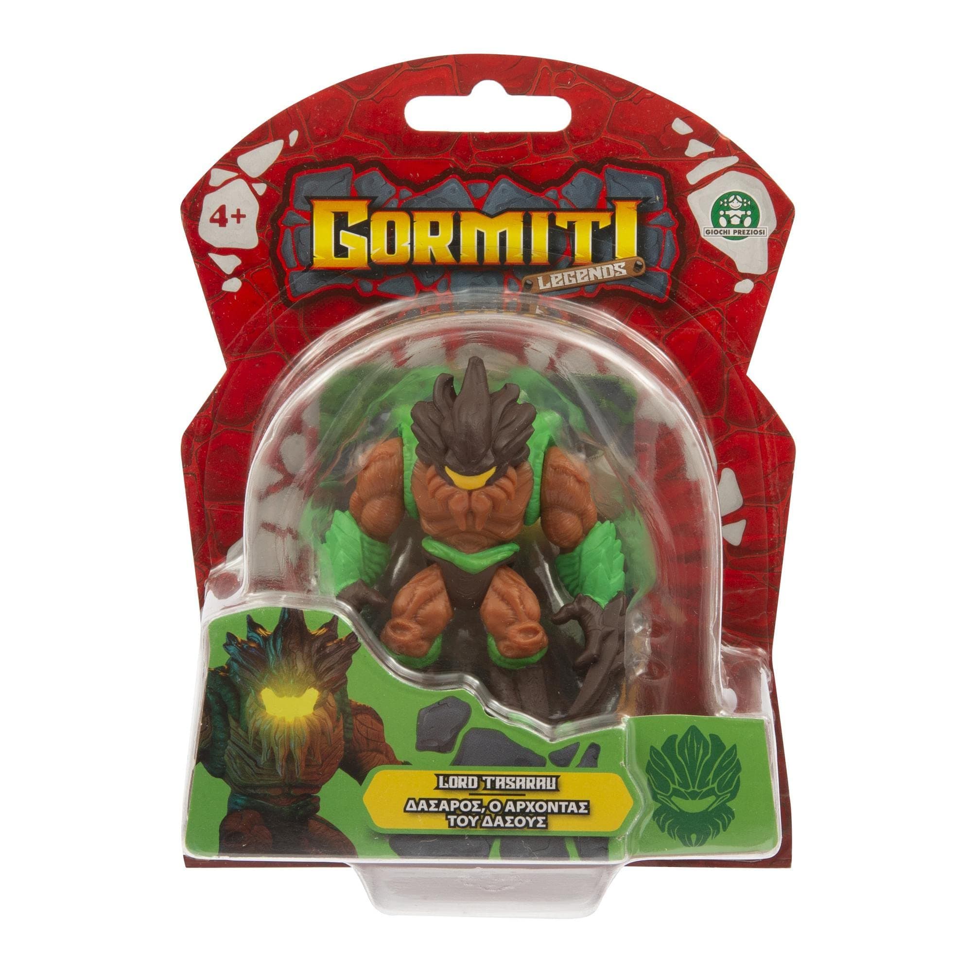 GormitiGiochi Preziosi LEGENDS Tasarau 7 cm with Mix and Match Function, Card Included, for Children from 4 Years