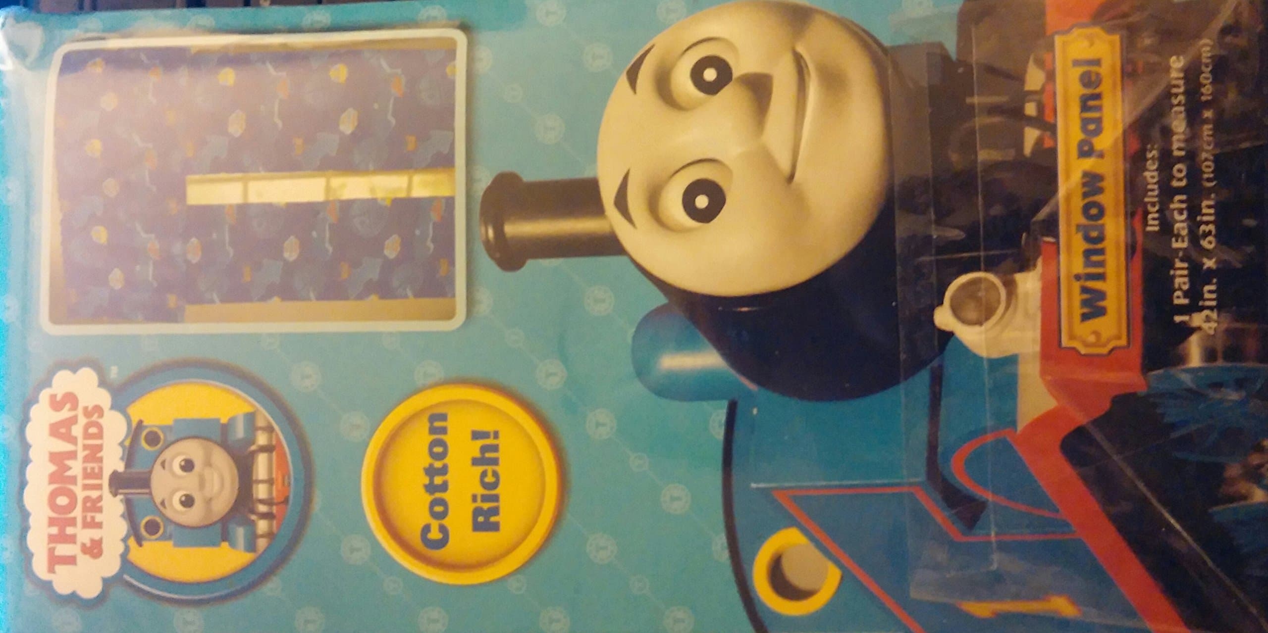 Thomas the Tank Engine Window Drapes