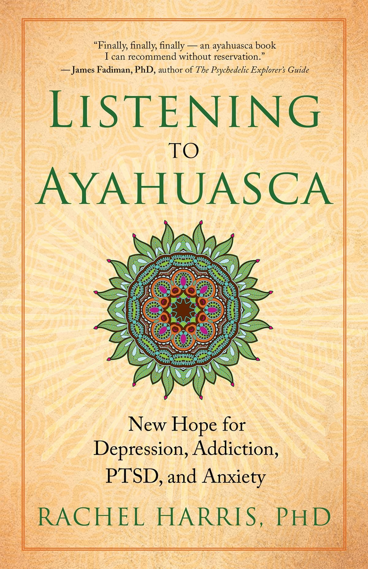Listening to Ayahuasca: New Hope to Depression. Addiction, Ptsd, and Anxiety: New Hope for Depression, Addiction, PTSD, and Anxiety Paperback – 23 Feb. 2017