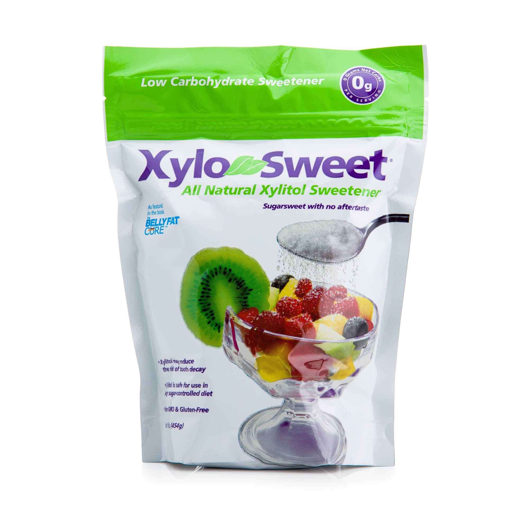 Xlear XyloSweet Plant Sourced Xylitol Sweetener - Pure Natural Sugar Substitute, Granules, Non-GMO, Gluten-Free, 1 Pound Bag (Pack of 1)