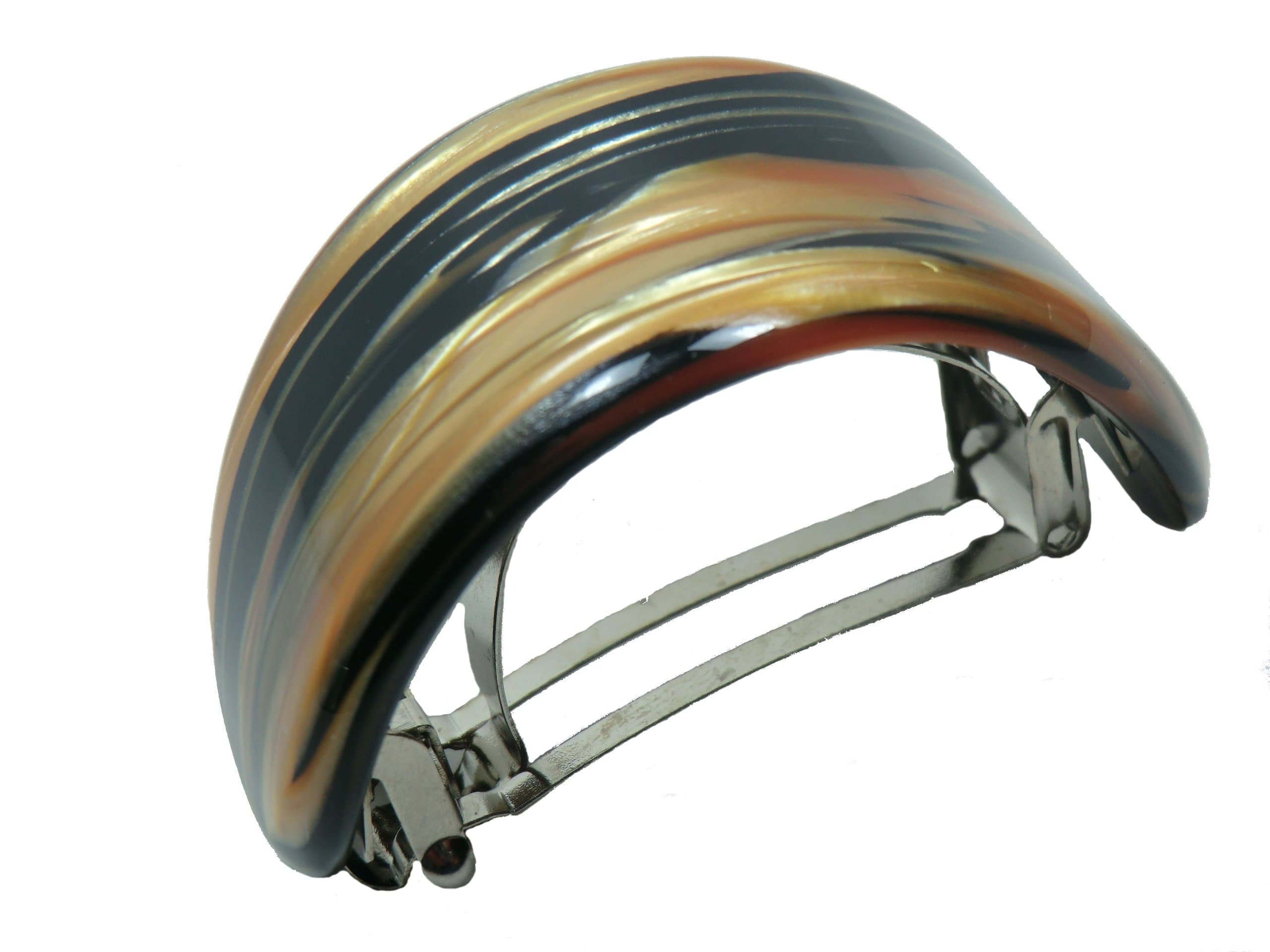 Charles J. Wahba Volume Ponytail Holder (Tiger Color) - Handmade in France