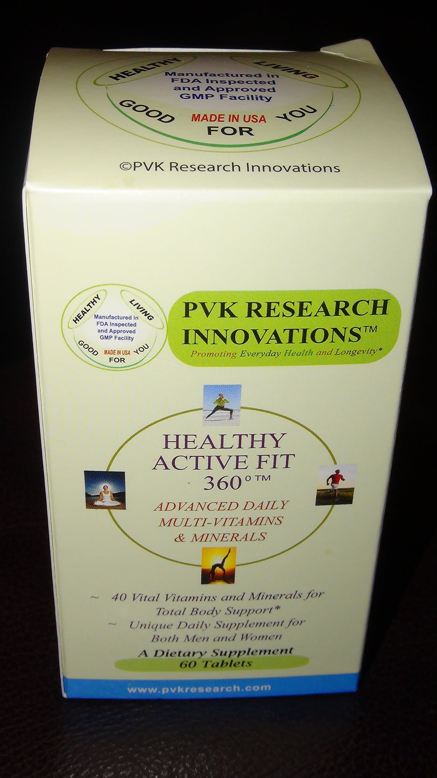 Healthy Active Fit 360 - Advanced Fitness Multi-Vitamin with Heart and Eye Health Support*