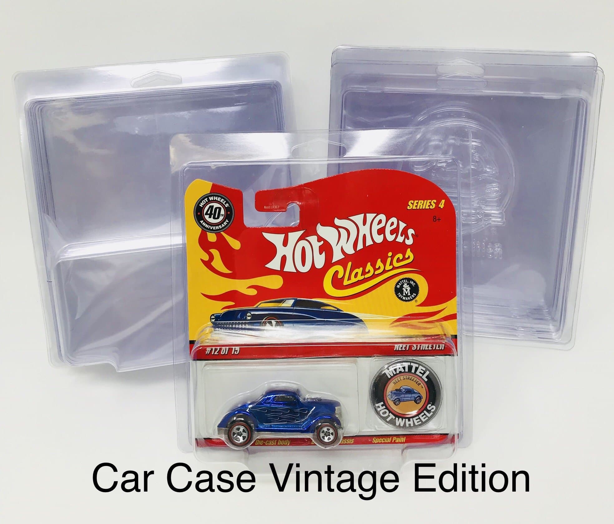 Edition Made To Protect Vintage Hot Wheels Sized Packages 5ct. Bundle Of Protectors
