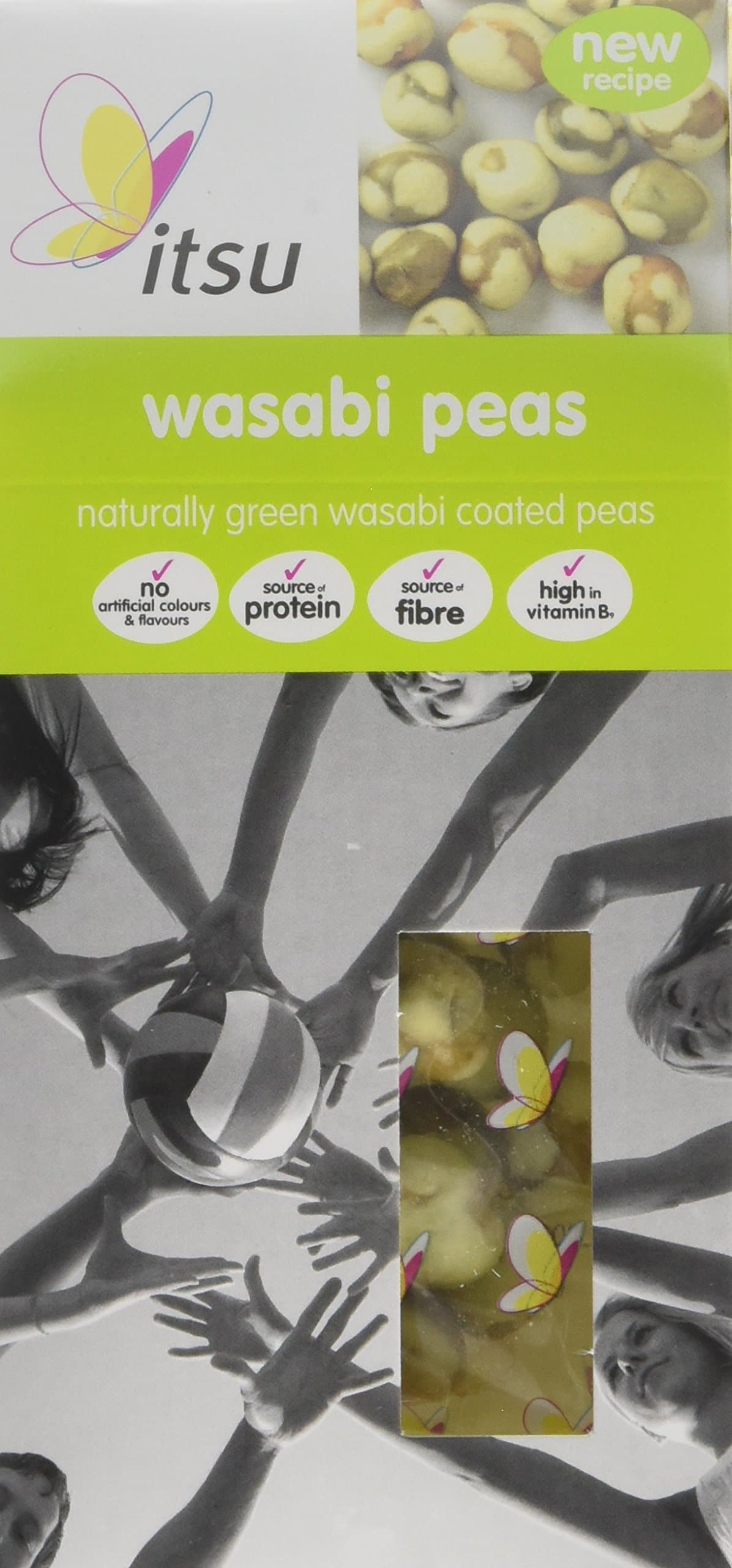 Wasabi Peas 30 g (Pack of 18)