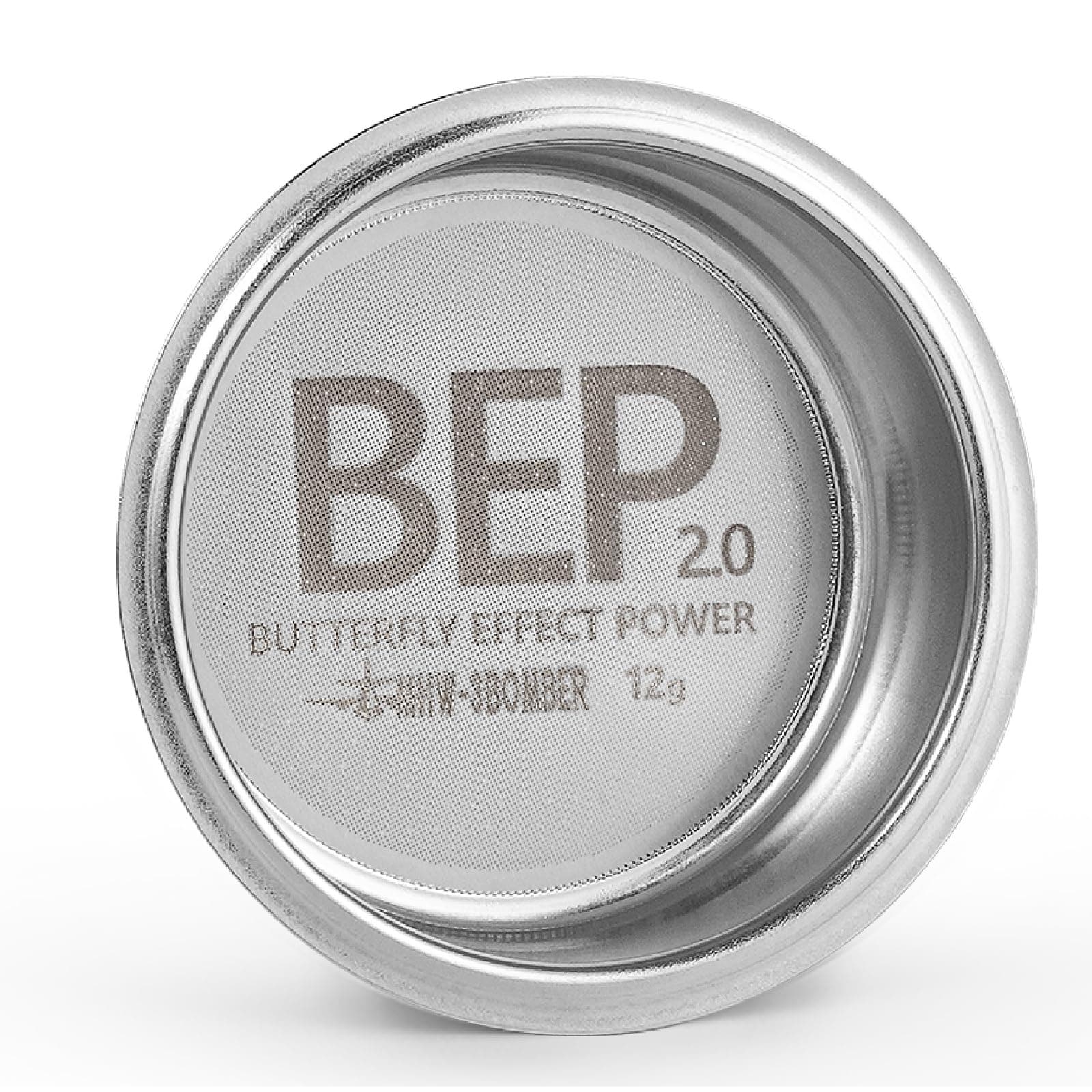 MHW-3BOMBER 51mm Espresso Filter Basket, 12g Double-layer Stainless Steel High Precision Extraction Portafilter Basket Filter Fits Most 51mm Portafilter/Tamper, Ridged, FB5619-OS