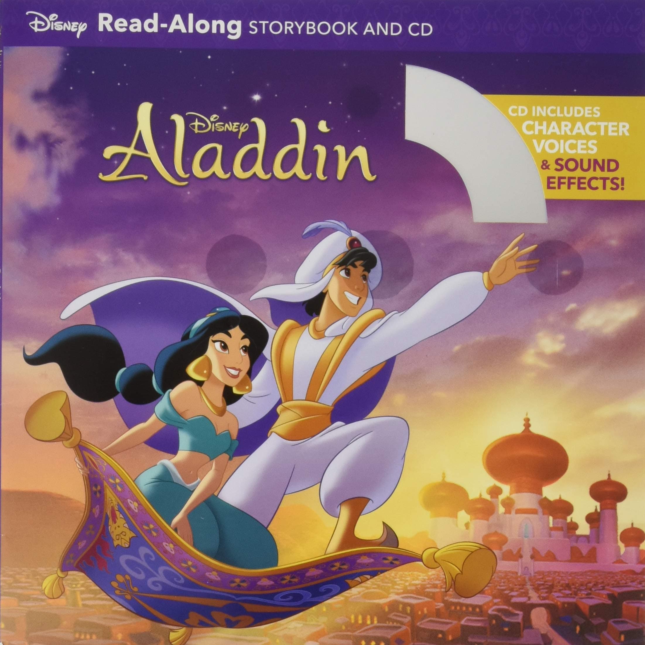 Aladdin Read-Along Storybook and CD Paperback – Picture Book, April 9, 2019