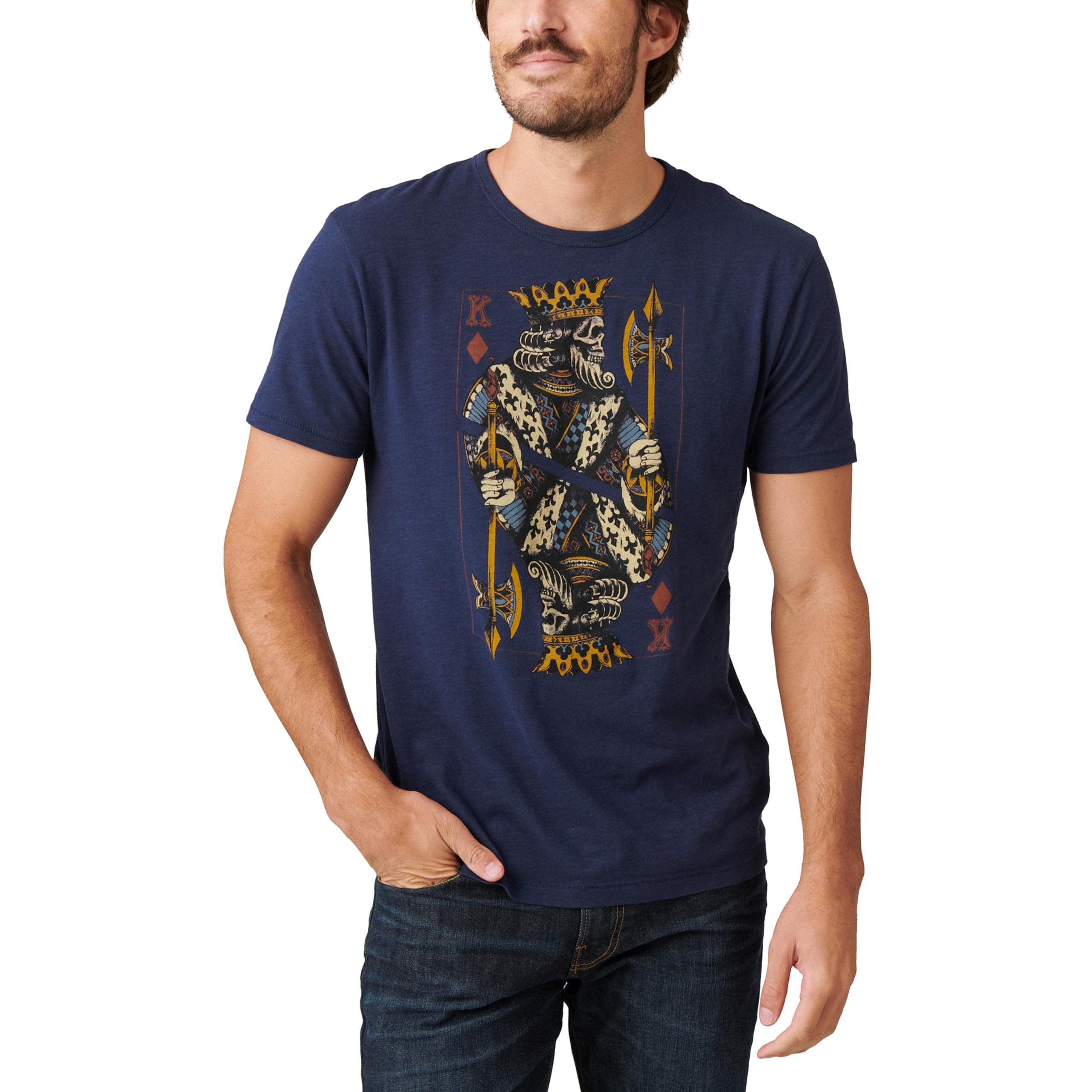 Men's King of Diamonds Tee T-Shirt (Pack of 1)