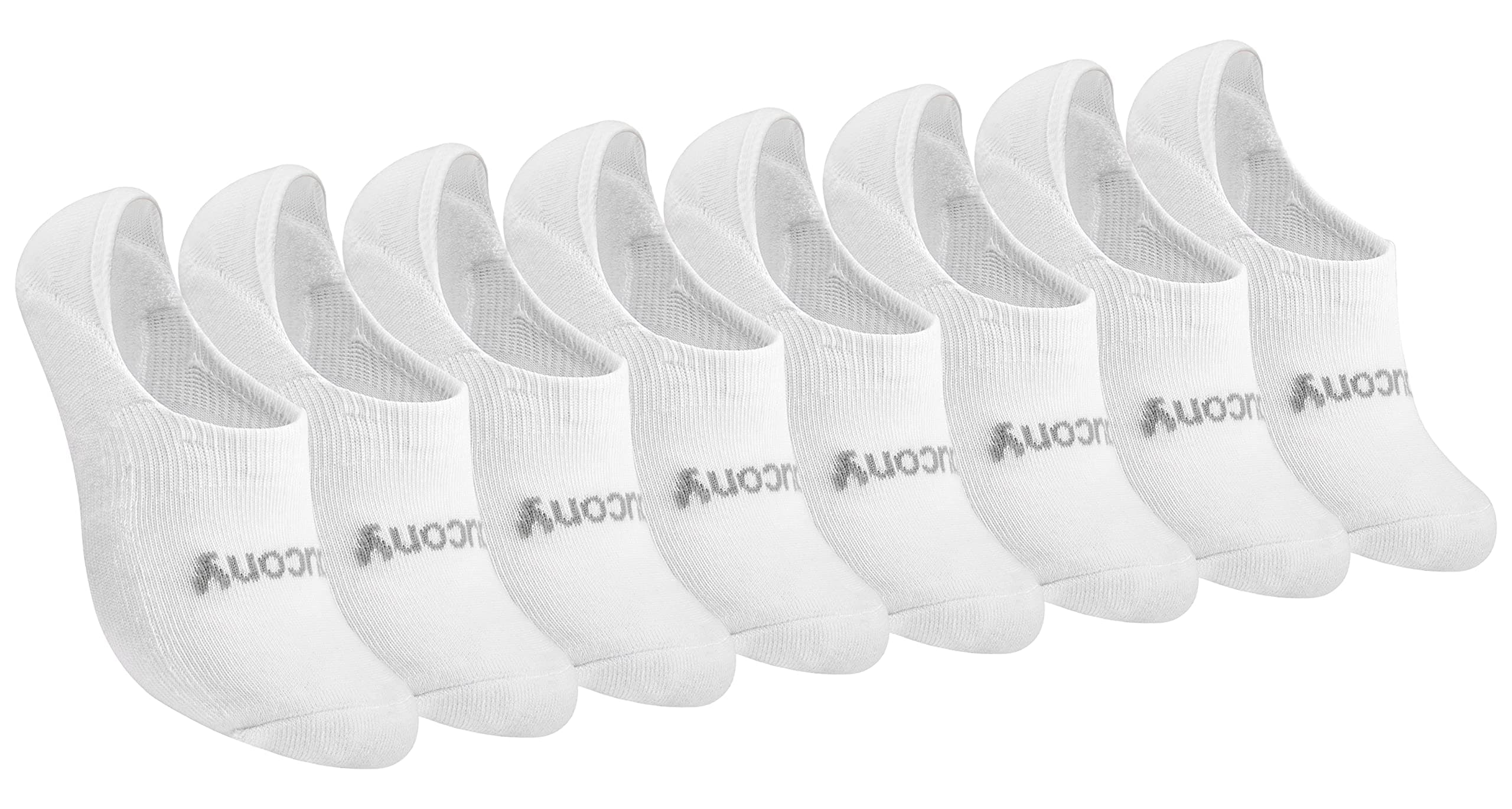 Women's No Show Cushioned Invisible Liner Socks (8, 16 Pairs)
