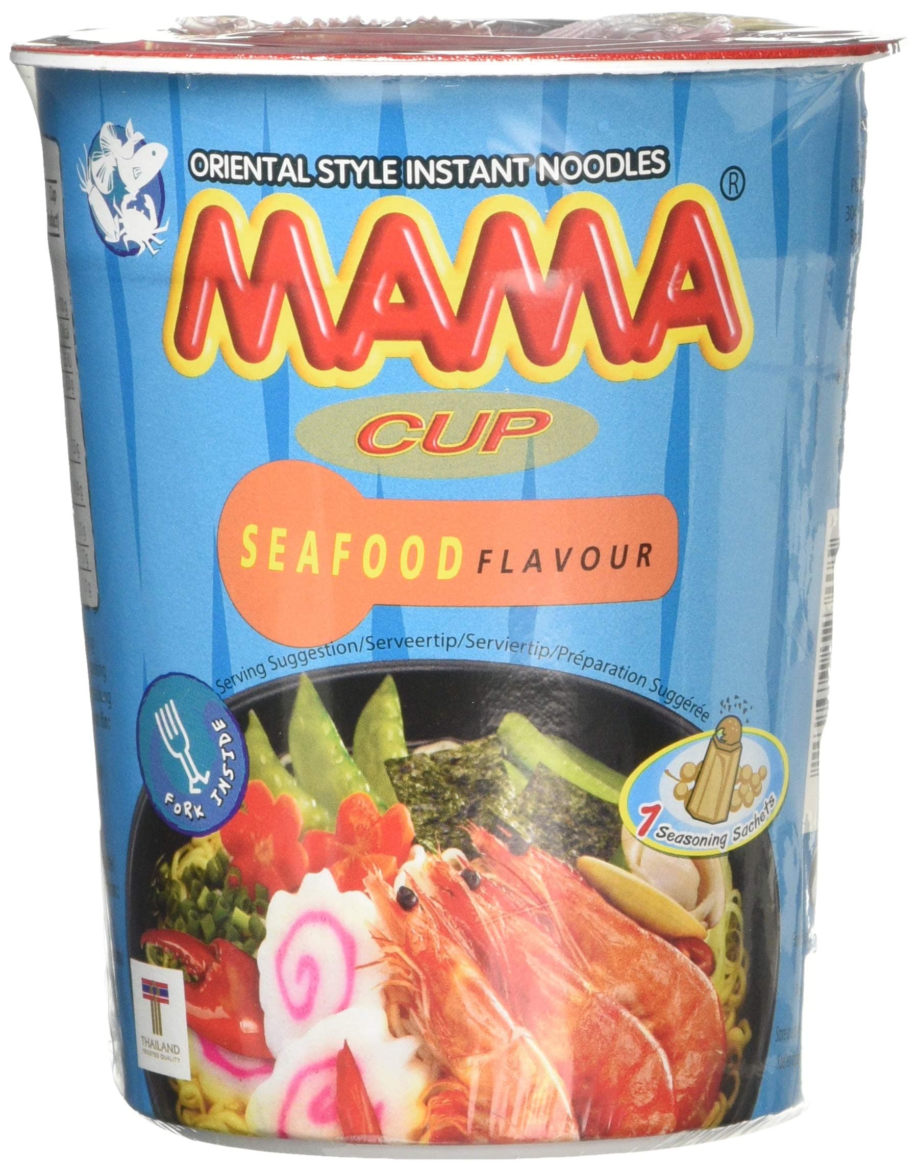 Instant Cup Noodle with Seafood Flavor 70 g