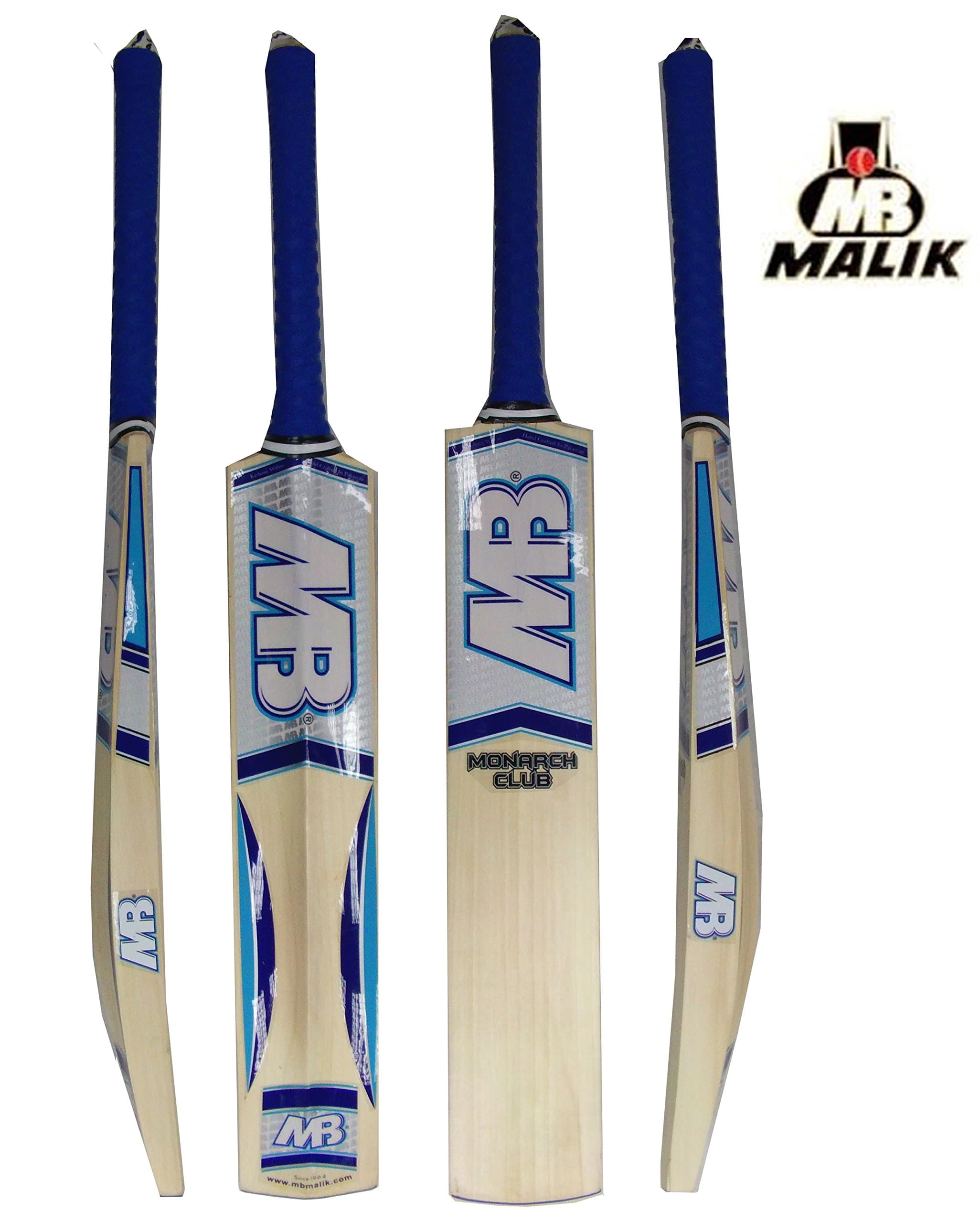 MB Malik Monarch Club Cricket Bat size 4