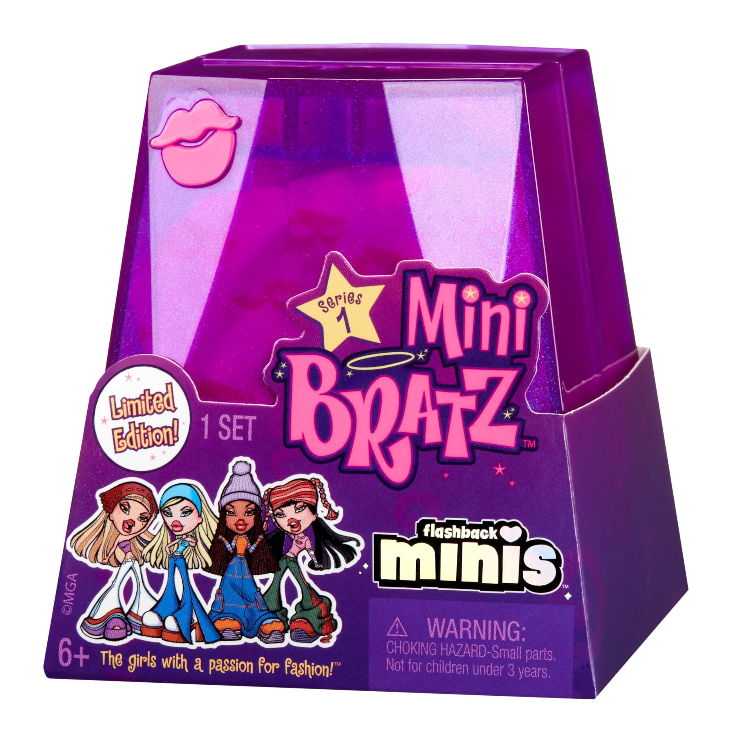 Bratz Minis - 2 Bratz Minis in Each Pack, Blind Packaging Doubles as Display, Y2K Nostalgia, Collectors Ages 6 7 8 9 10+