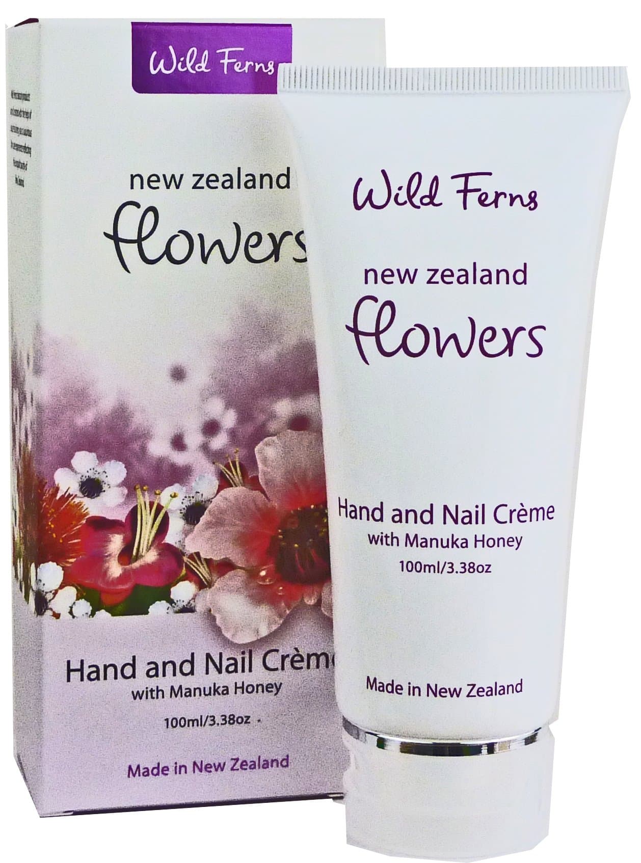 Wild Ferns 77833 Flowers Hand and Nail Cream with Manuka Honey 100 ml