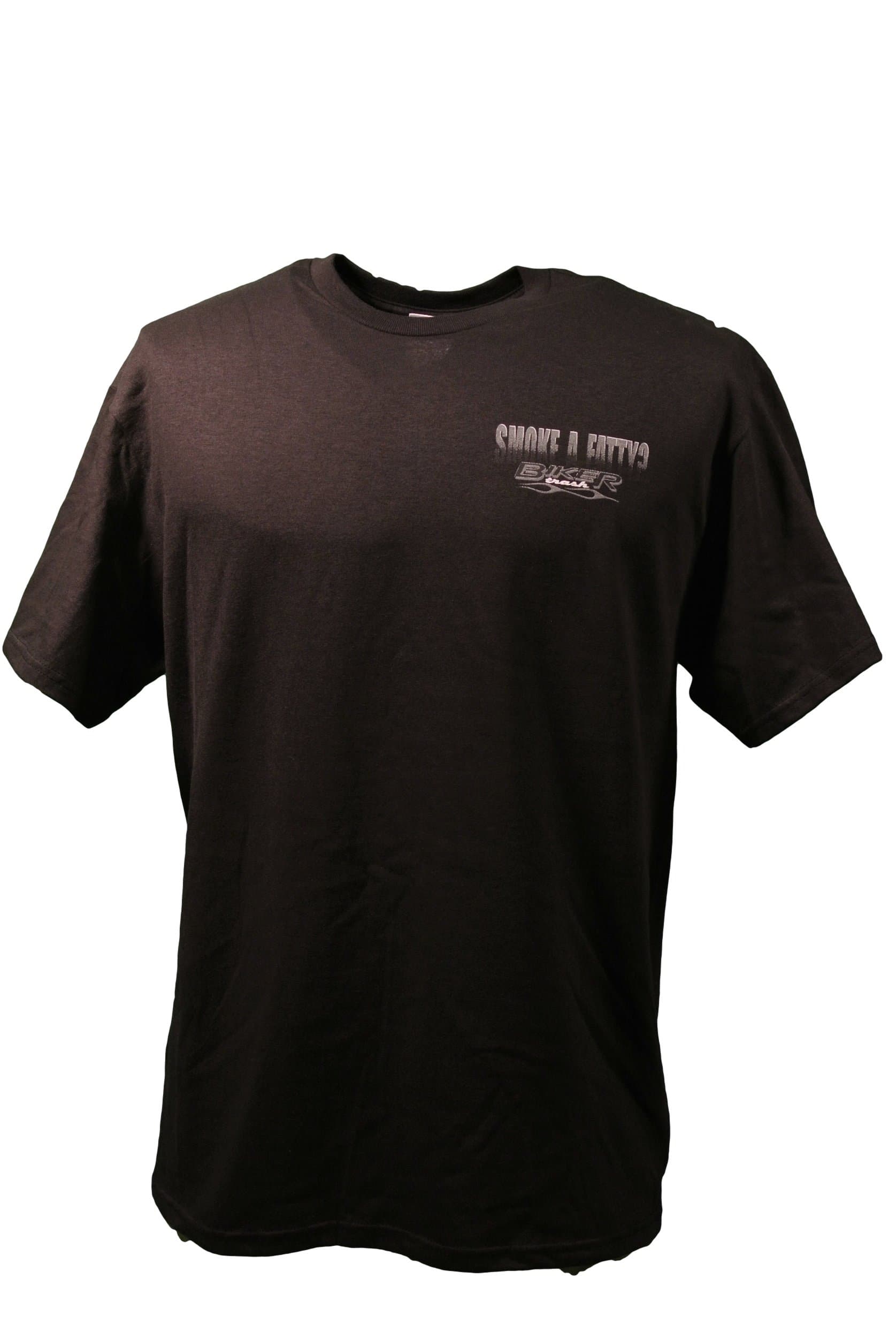 Biker Trash Men's Smoke A Fatty Twist It Up Burn It Down Motorcycle Rider Tee