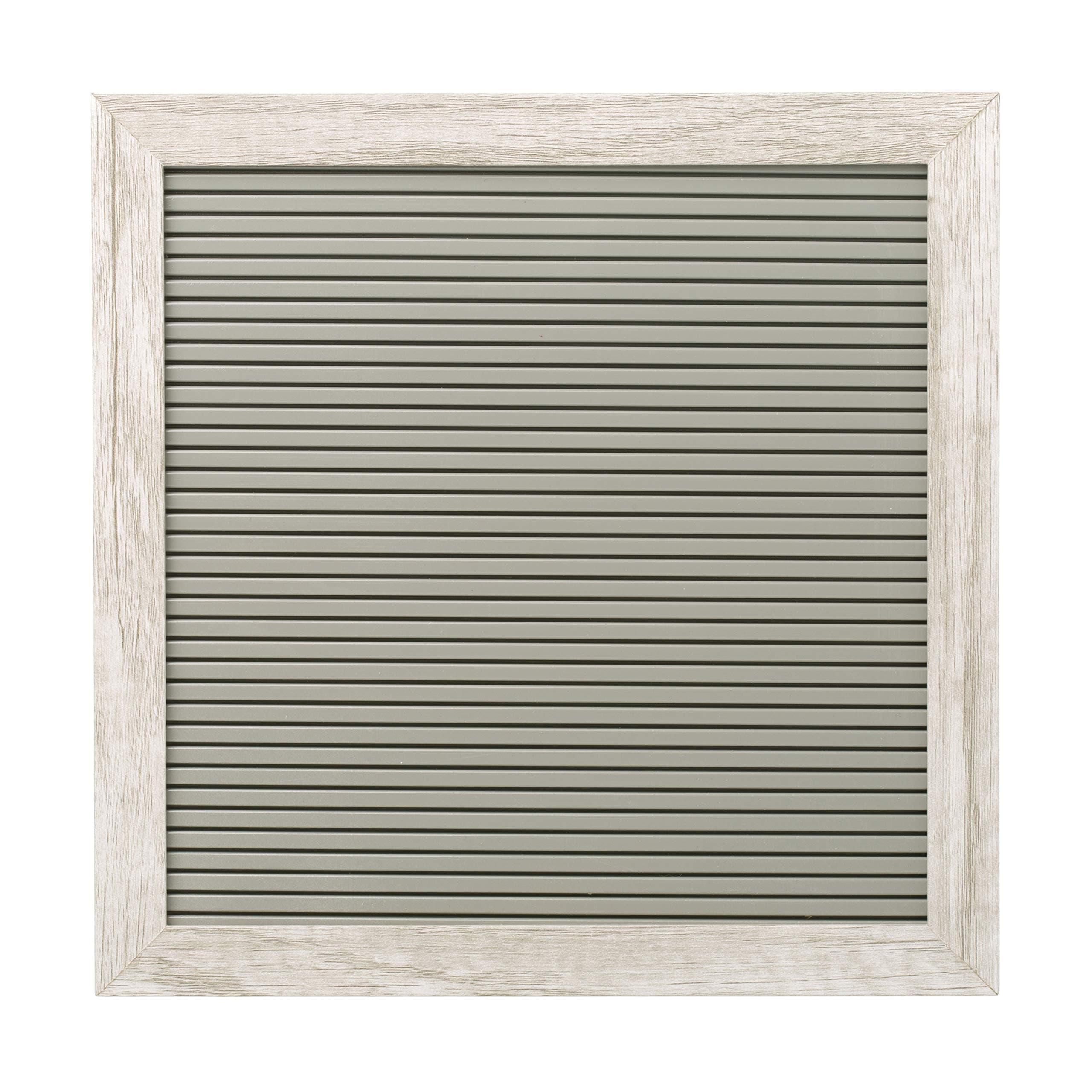 Little Pear10" x 10" Letterboard Set, Includes 188 Letters, Perfect Message Board for Home or Rustic Nursery, or use for Photo Sharing, Baby Announcement, Gray