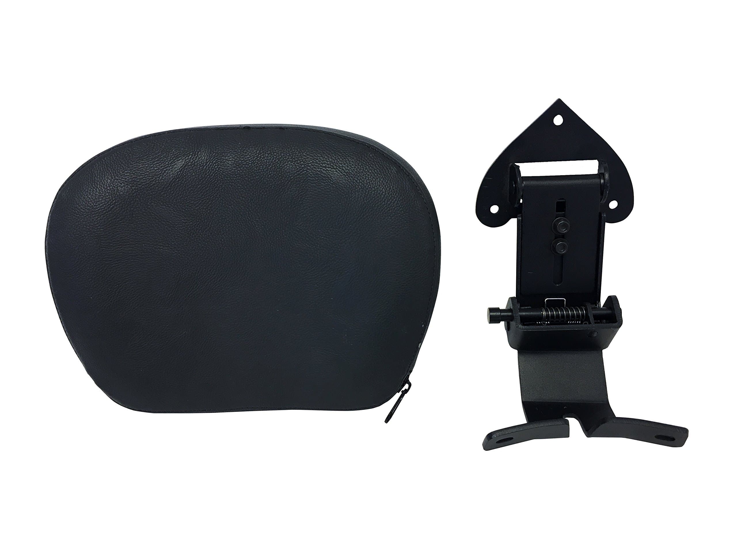 Contoured - Fully Adjustable Driver's Backrest for 07+ Harley Davidson Softail Fat Boy/Deluxe