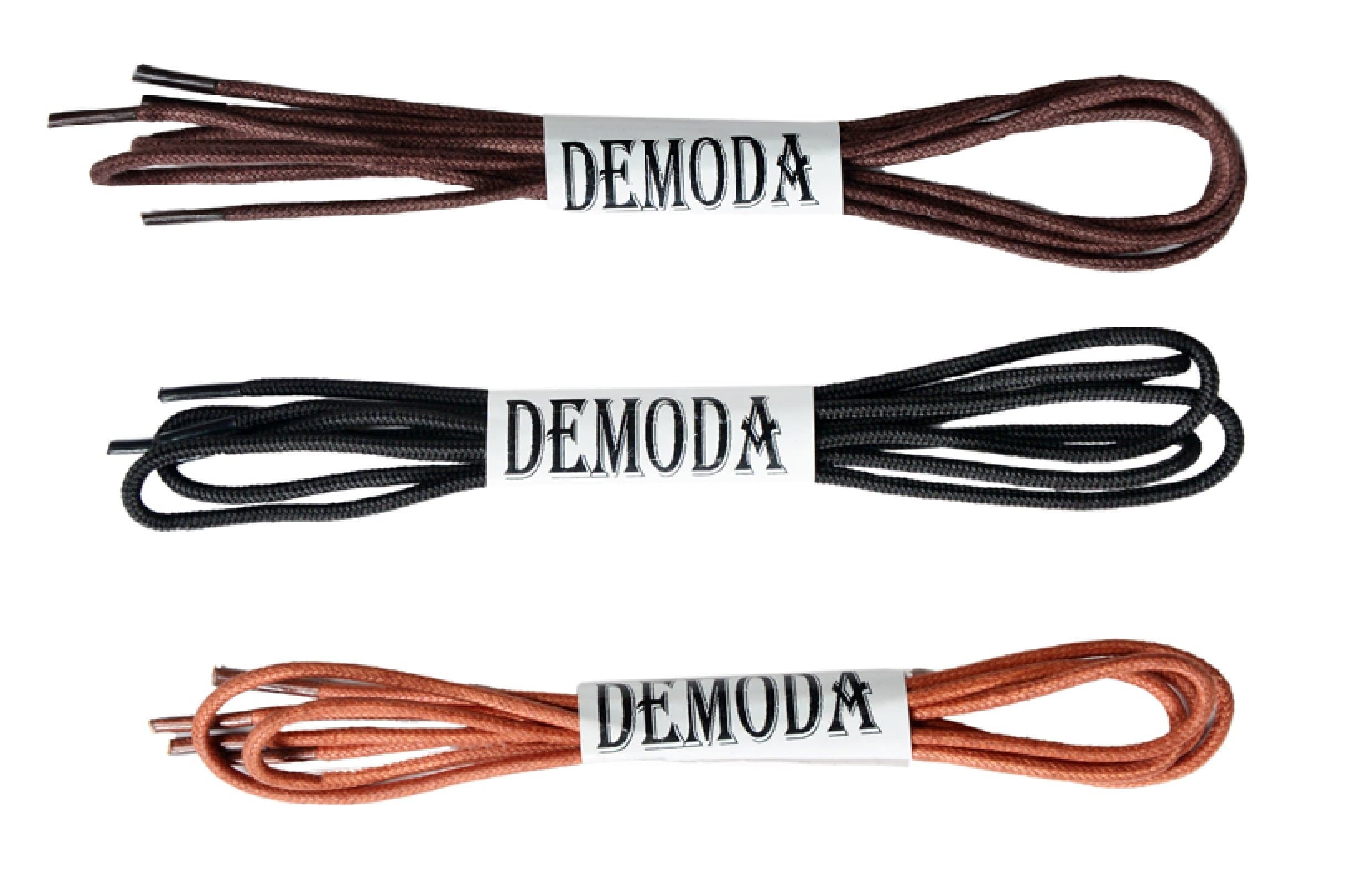 Athletic Thin Shoe Laces for Formal Shoe, Casual Shoes Laces - Shoe Strings (Pack of 3 pair) Brown,Beige,Black-80cm