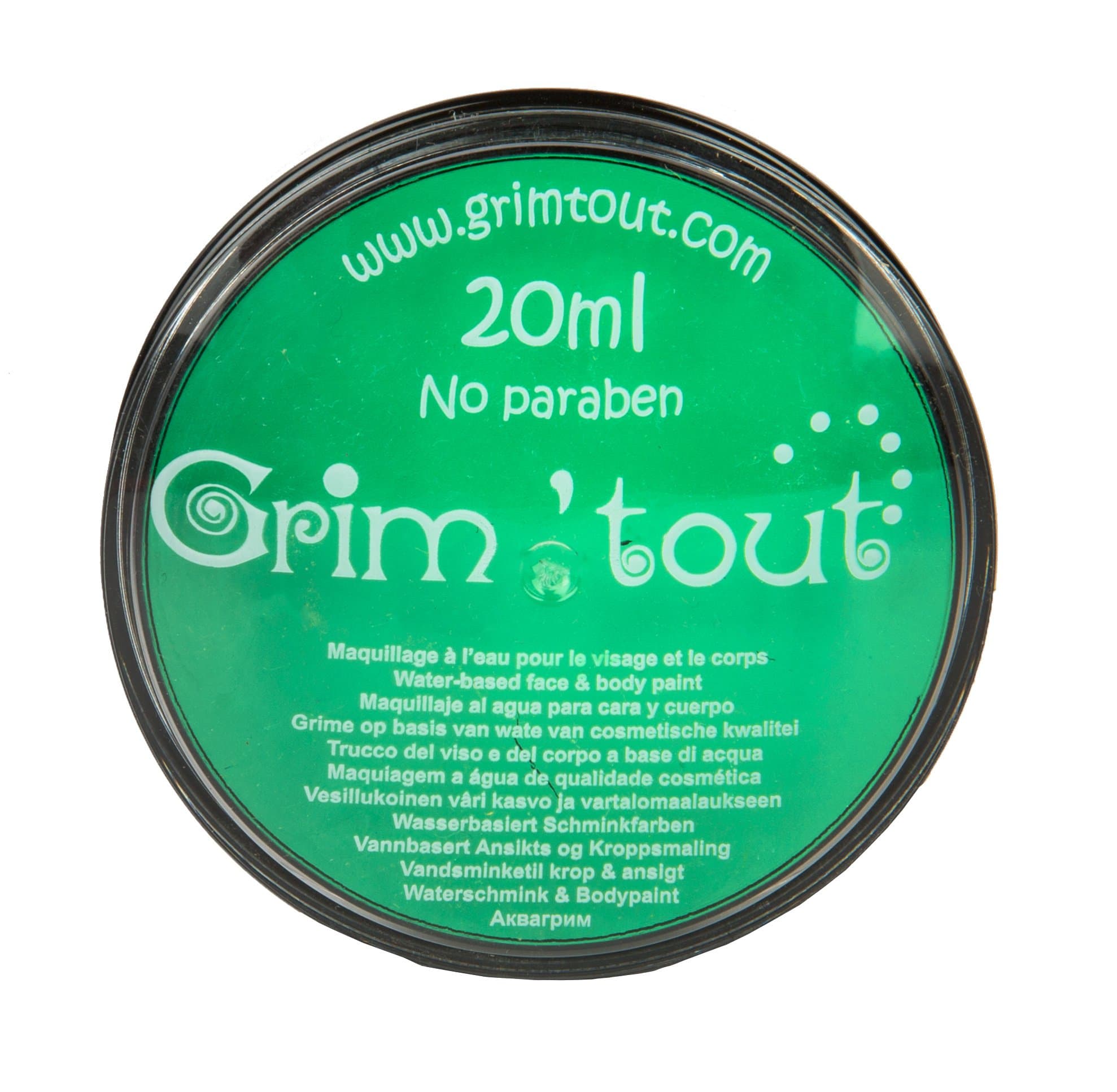 GRIM'TOUT Grim Tout Face Paint, 20ml, Green