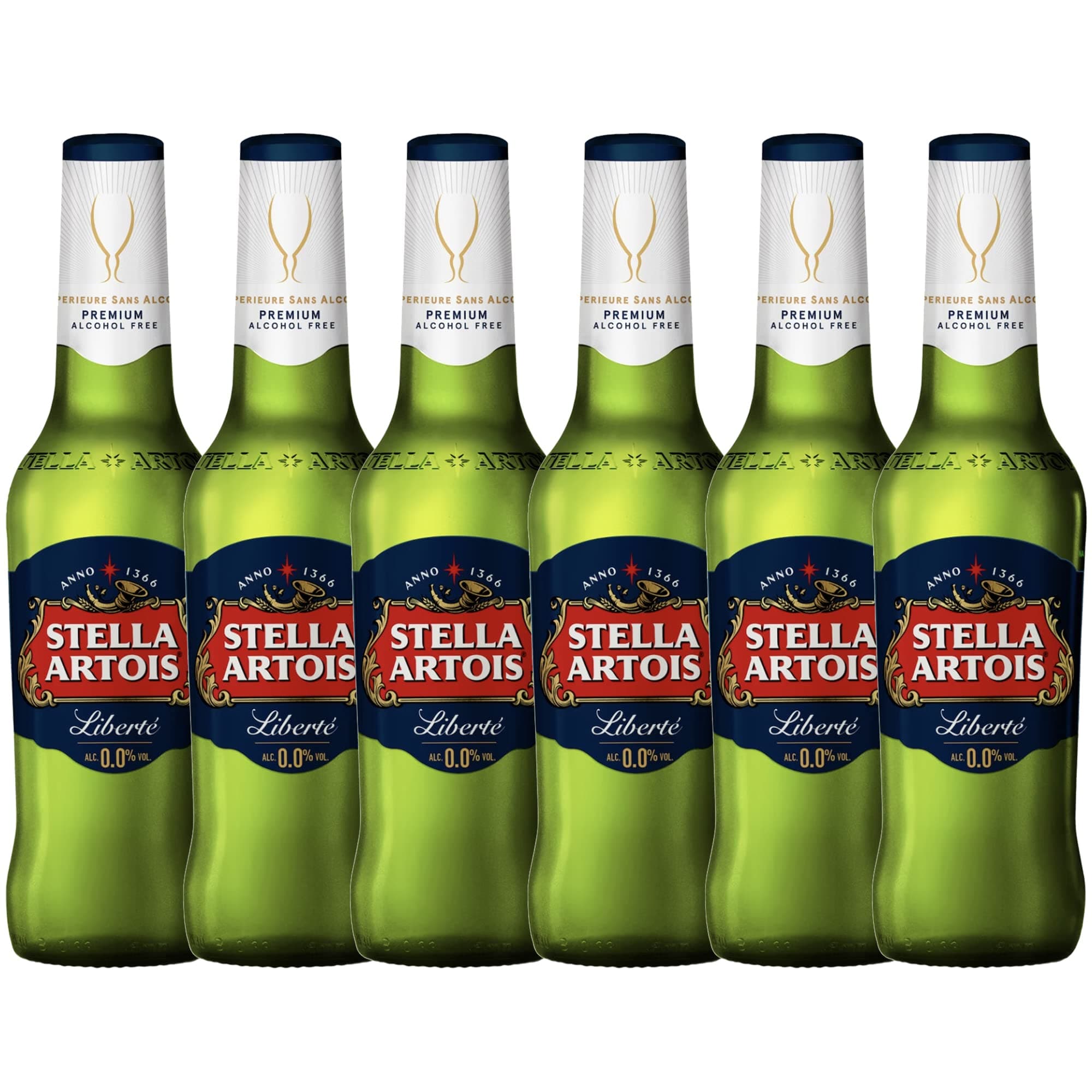 [Pack of 6] Stella Artois Liberté 0.0% Premium NA/Alcohol FREE Larger Beer
