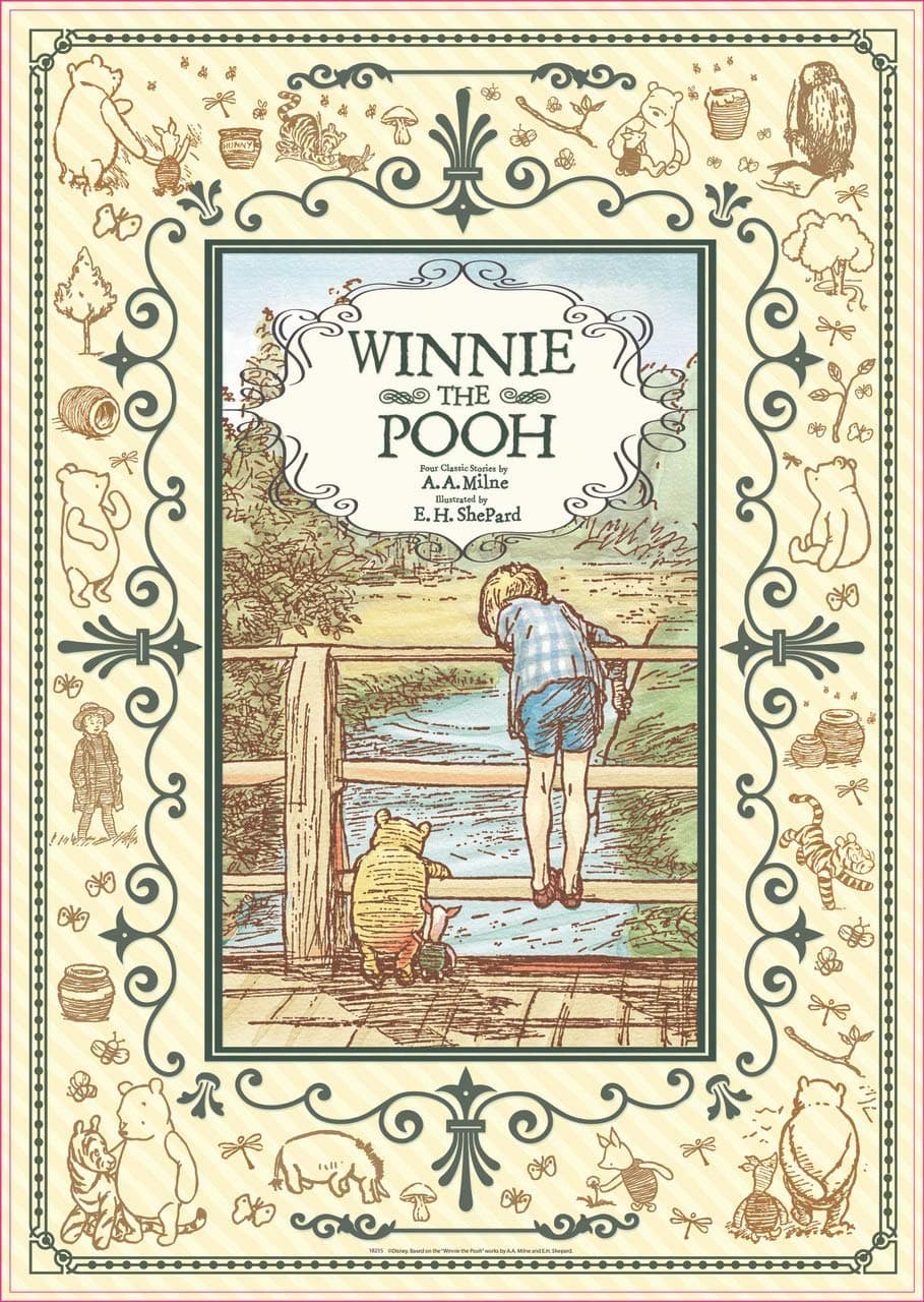 Educa Borrás 18255 Winnie The Pooh-Poohsticks 1000 Piece Jigsaw Puzzle, Multi