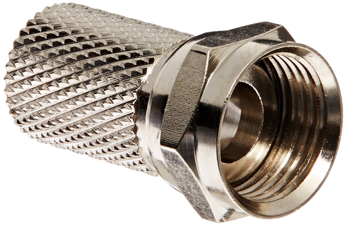 NSI FC6T Twist On "F" Connector for Standard Shield RG6/U Cable