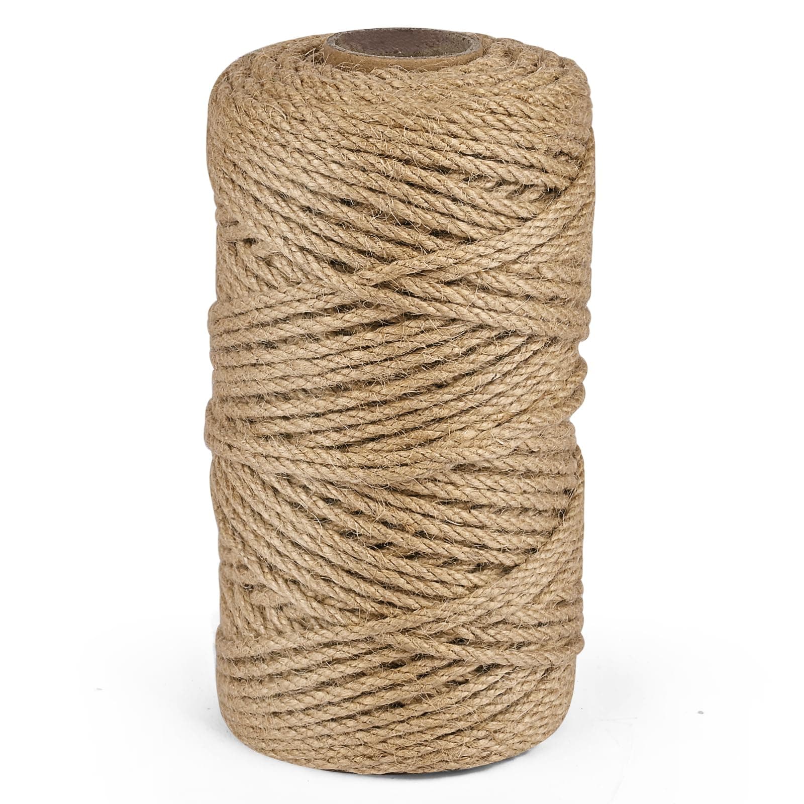 SIsal Rope for Cat Scratcher 1/6" Diameter 328 Feet Long Natural Sisal Rope for Repairing Cat Scratching Post