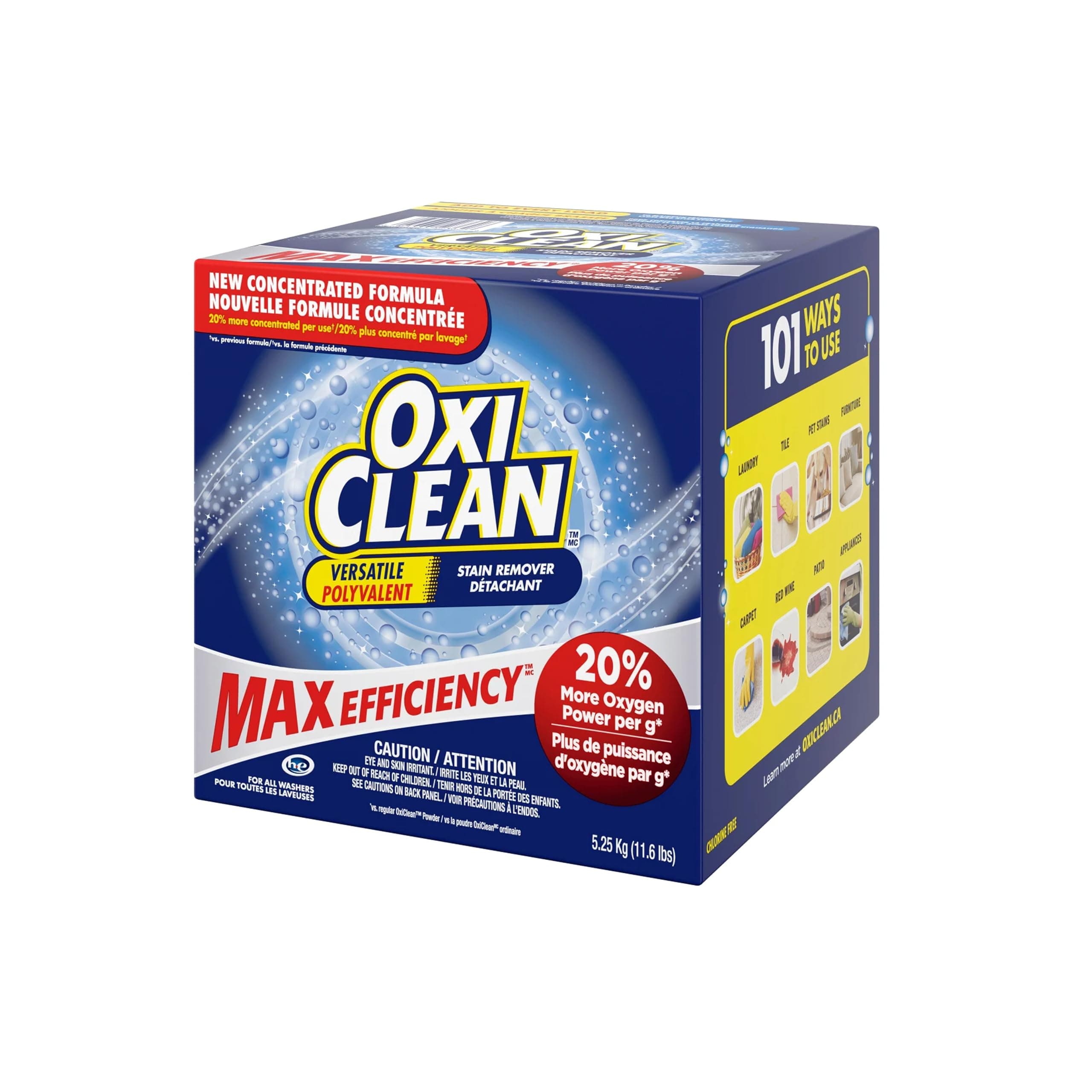 Versatile Stain Remover with Max Efficiency (275 Loads)