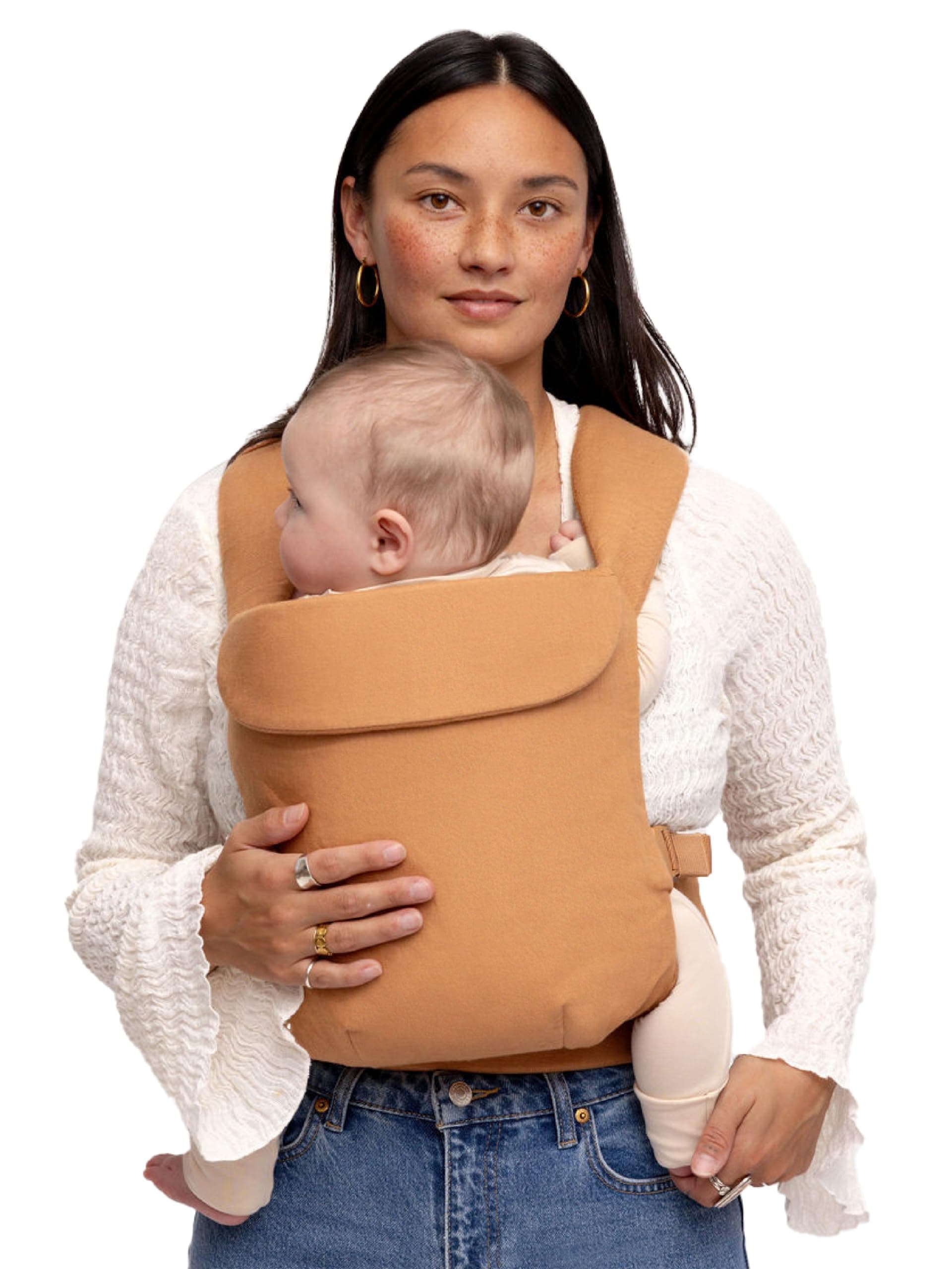 Aerial Buckle Carrier - 2-24 Months - Standard (XS-XL) Willow - Front or Back Carry - Cross Straps, Lumbar Support, Headrest - Hip Healthy - Baby Carrier - Baby Essentials - New Mom Gifts