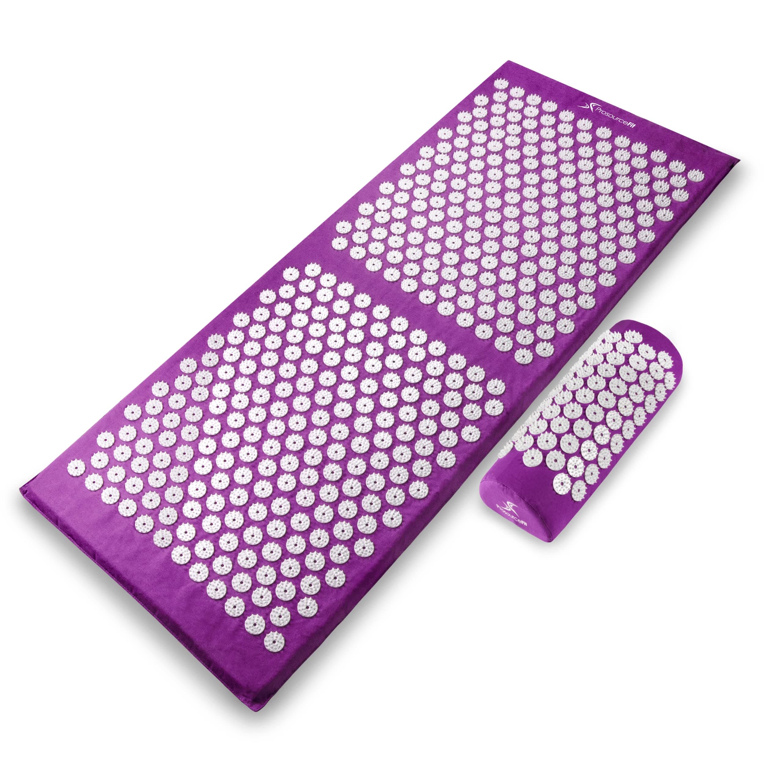 Acupressure Mat and Pillow Set for Back/Neck Pain Relief and Muscle Relaxation