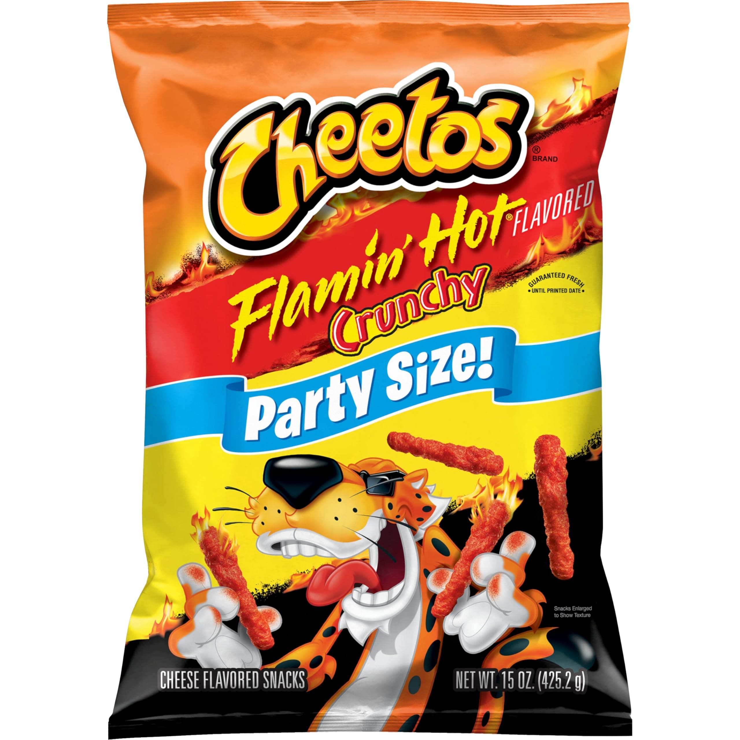 Crunchy, Flamin' Hot, 15oz Party Size! Bag