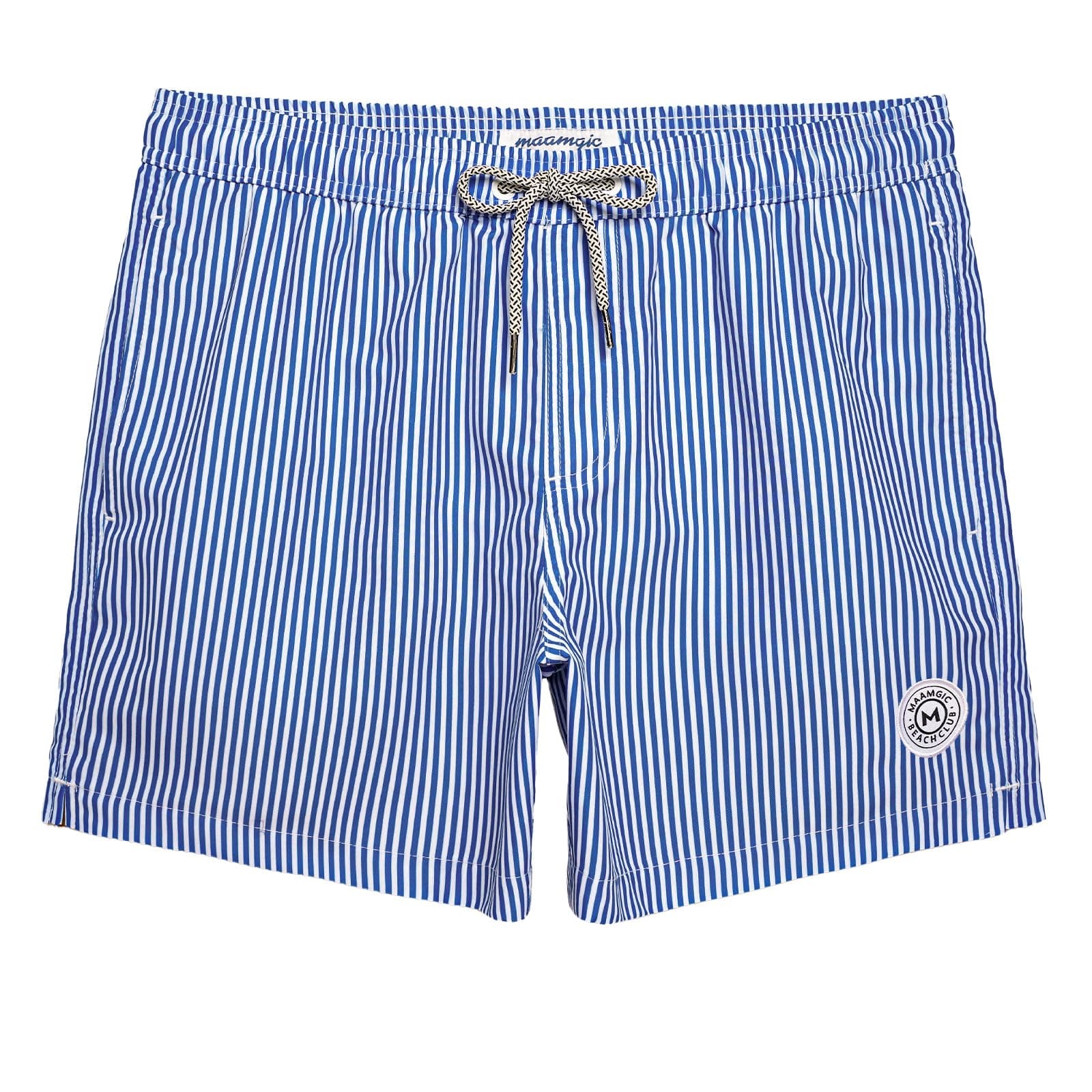 Mens Swim Trunks 5 Inch with Mesh Lining, Quick Dry Mens Bathing Suit, Swim Shorts for Swimming and Beach