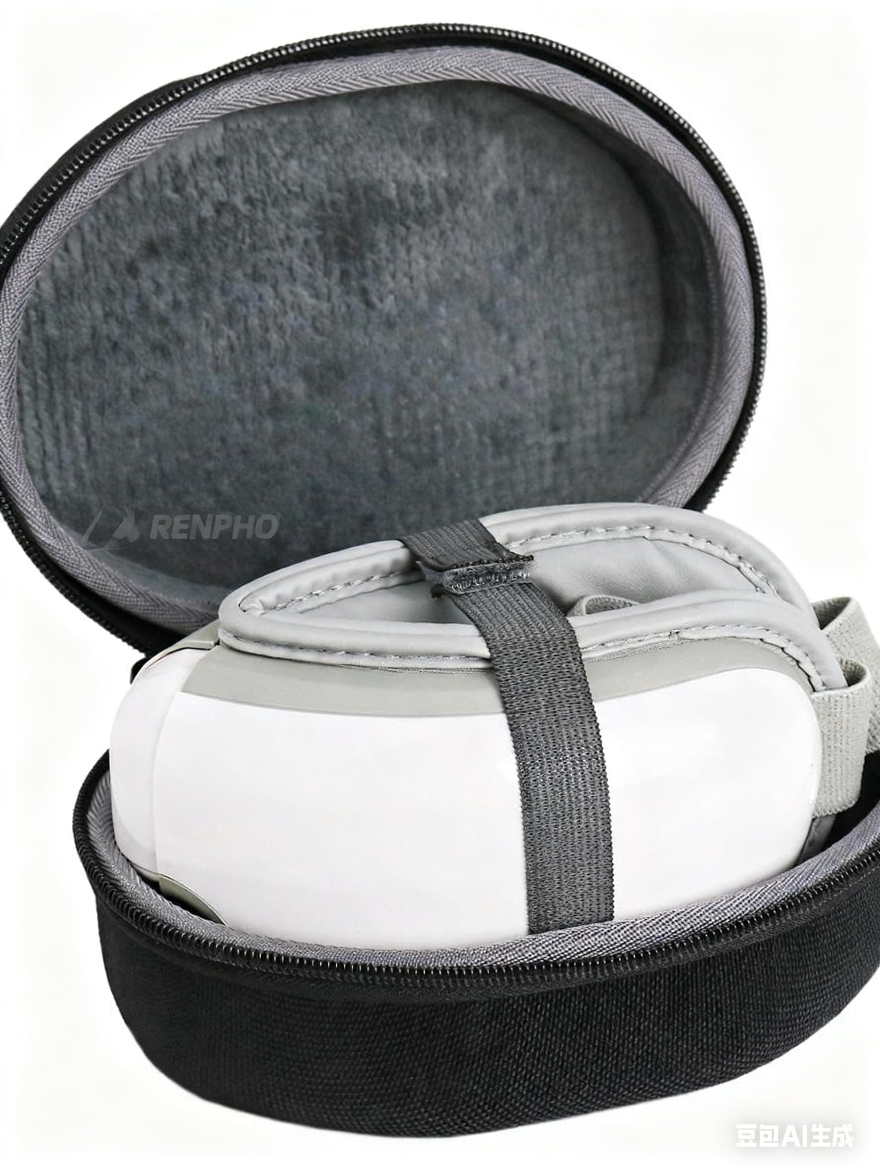 Hard Travel Case Compatible with RENPHO Eye Massager - Eye Massager Cordless Design Portable Massage Equipment(Empty Case Only)