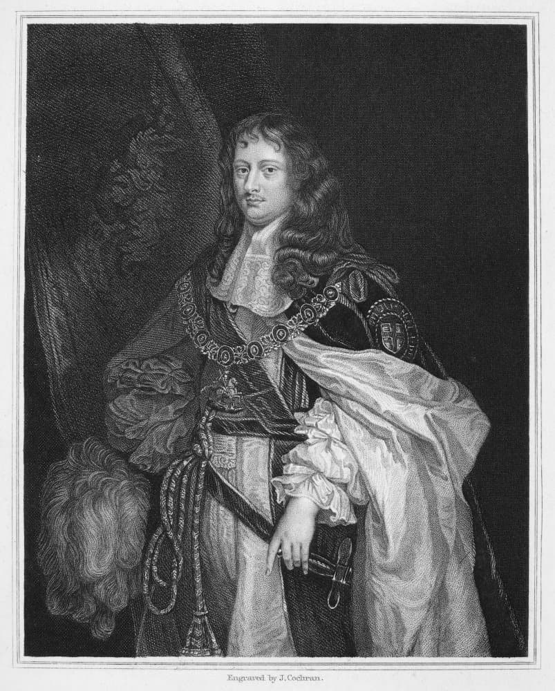 Edward Montagu (1625-1672) Nfirst Earl Of Sandwich Stipple Engraving English 1830 After A Painting By Sir Peter Lely Poster Print by (18 x 24)
