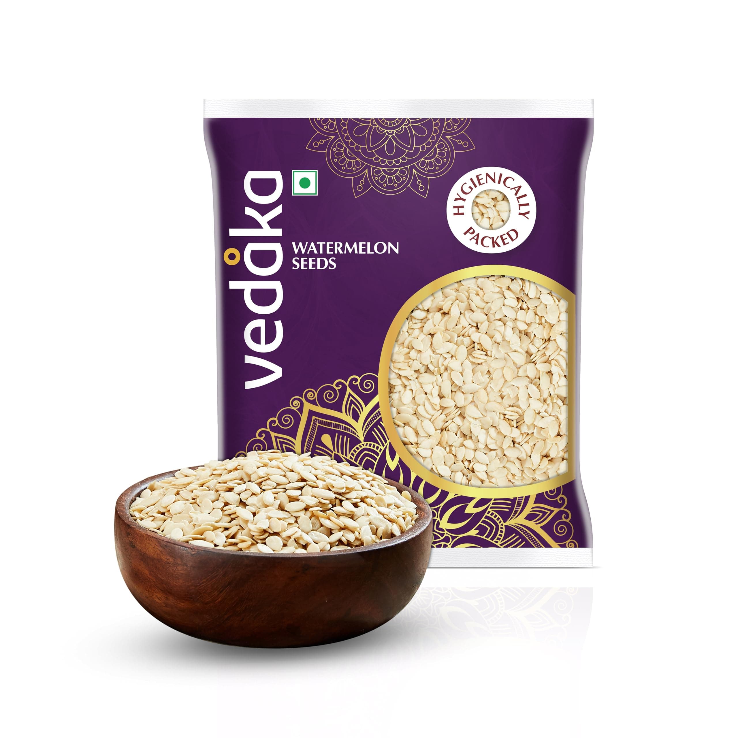 Amazon Brand - Vedaka Raw Watermelon Seeds | 100 G | Seeds for Snacking | Gluten-Free | Tarbuj Beej