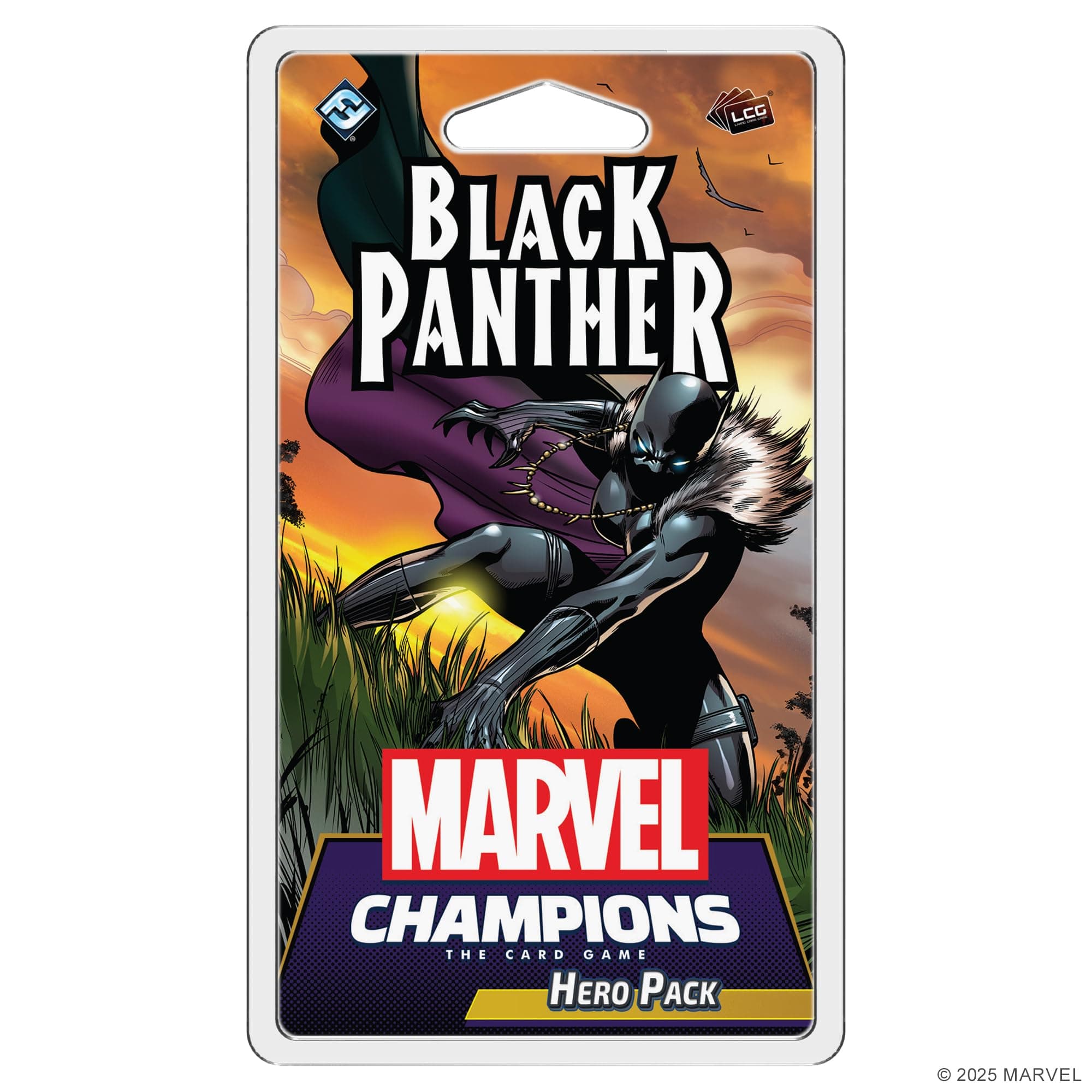 Fantasy Flight Games Marvel Champions The Card Game Black Panther Hero Pack - Cooperative Strategy Game for Kids & Adults, Ages 14+, 1-4 Players, 45-90 Min Playtime, Made